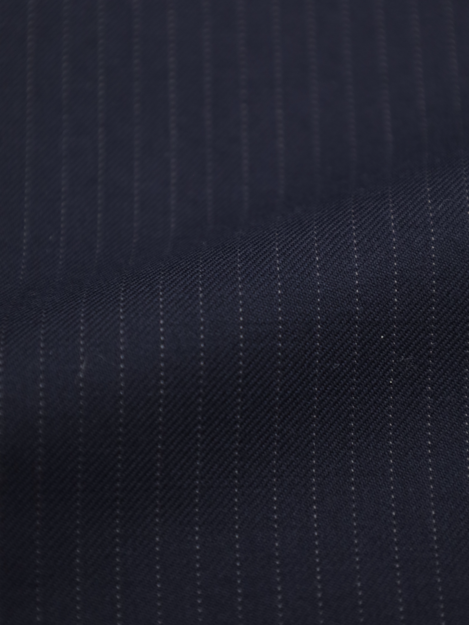 Kiton Navy 15-Micron Pinstripe Suit