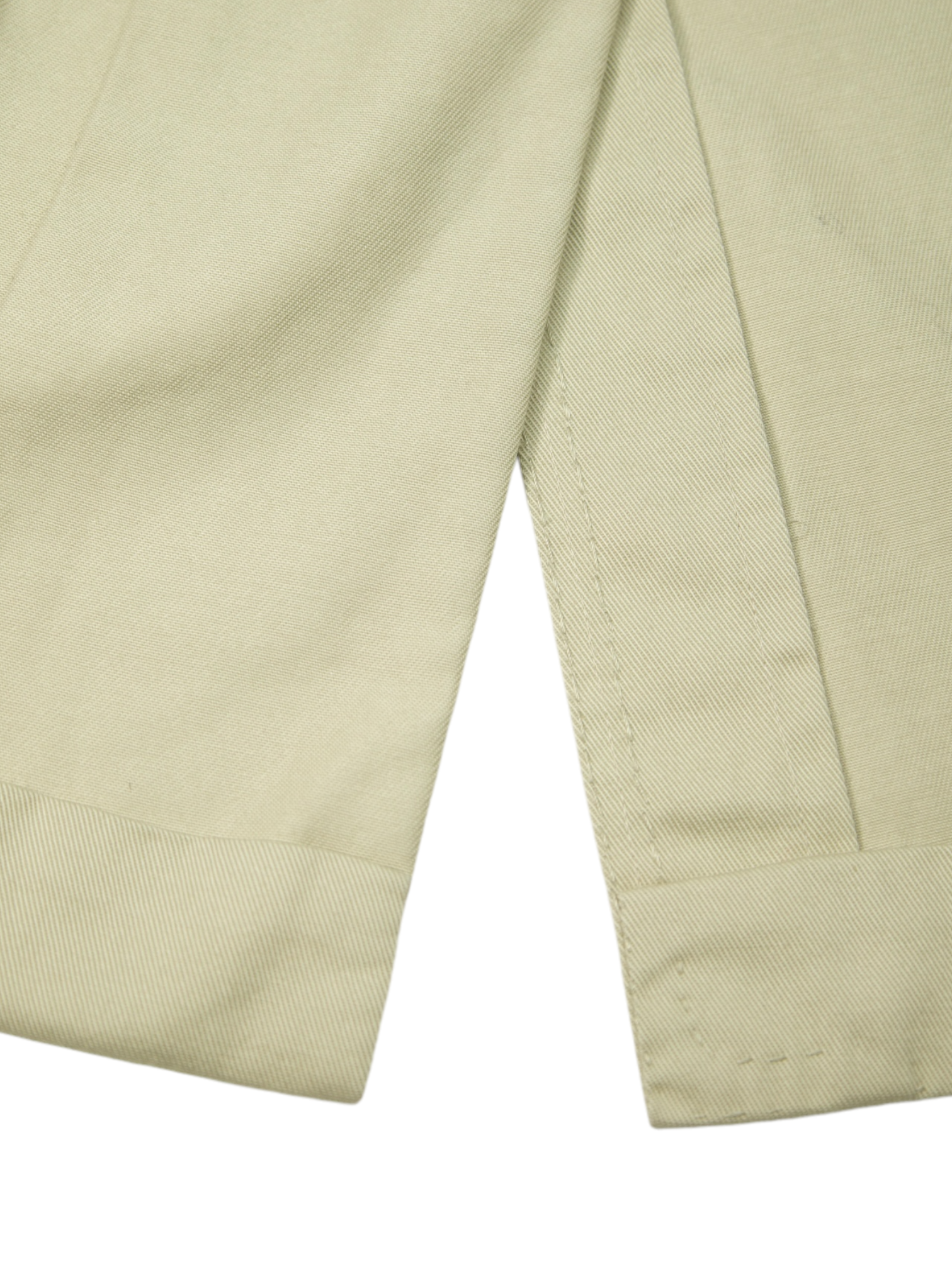 Cesare Attolini Beige Cotton Twill Unlined Jacket