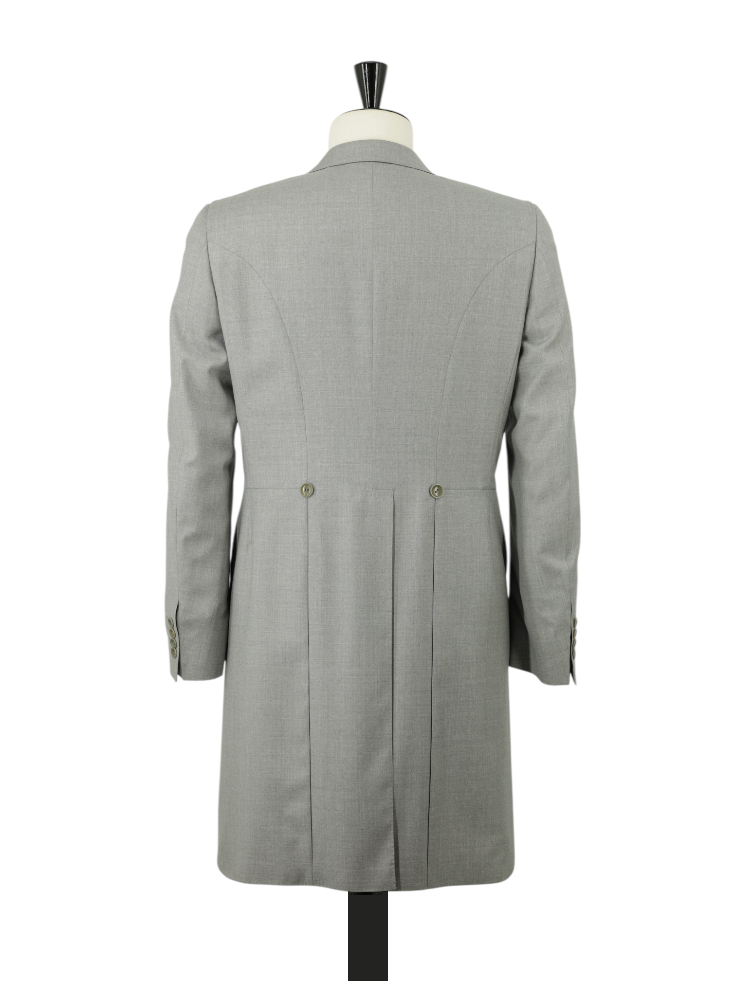 Canali Light Grey Extrafine Wool Twill Jacquet