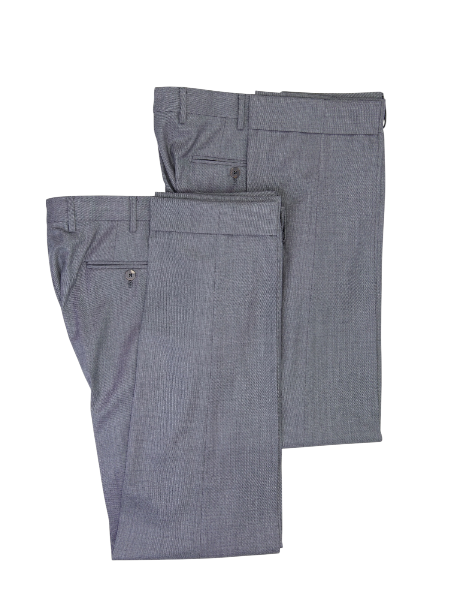 Caruso Grey Sharkskin Super 150's "Quattroventi" Suit + Extra Trousers