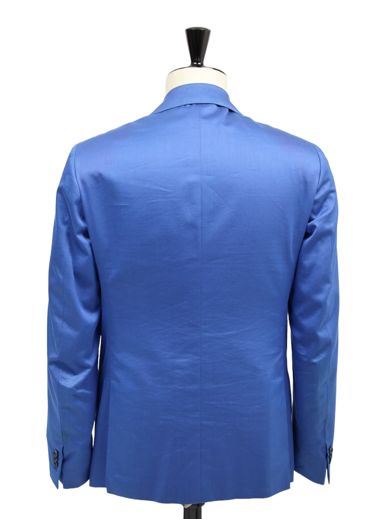 Kiton Napolitaans blauw jasje van katoen, kasjmier en zijde 