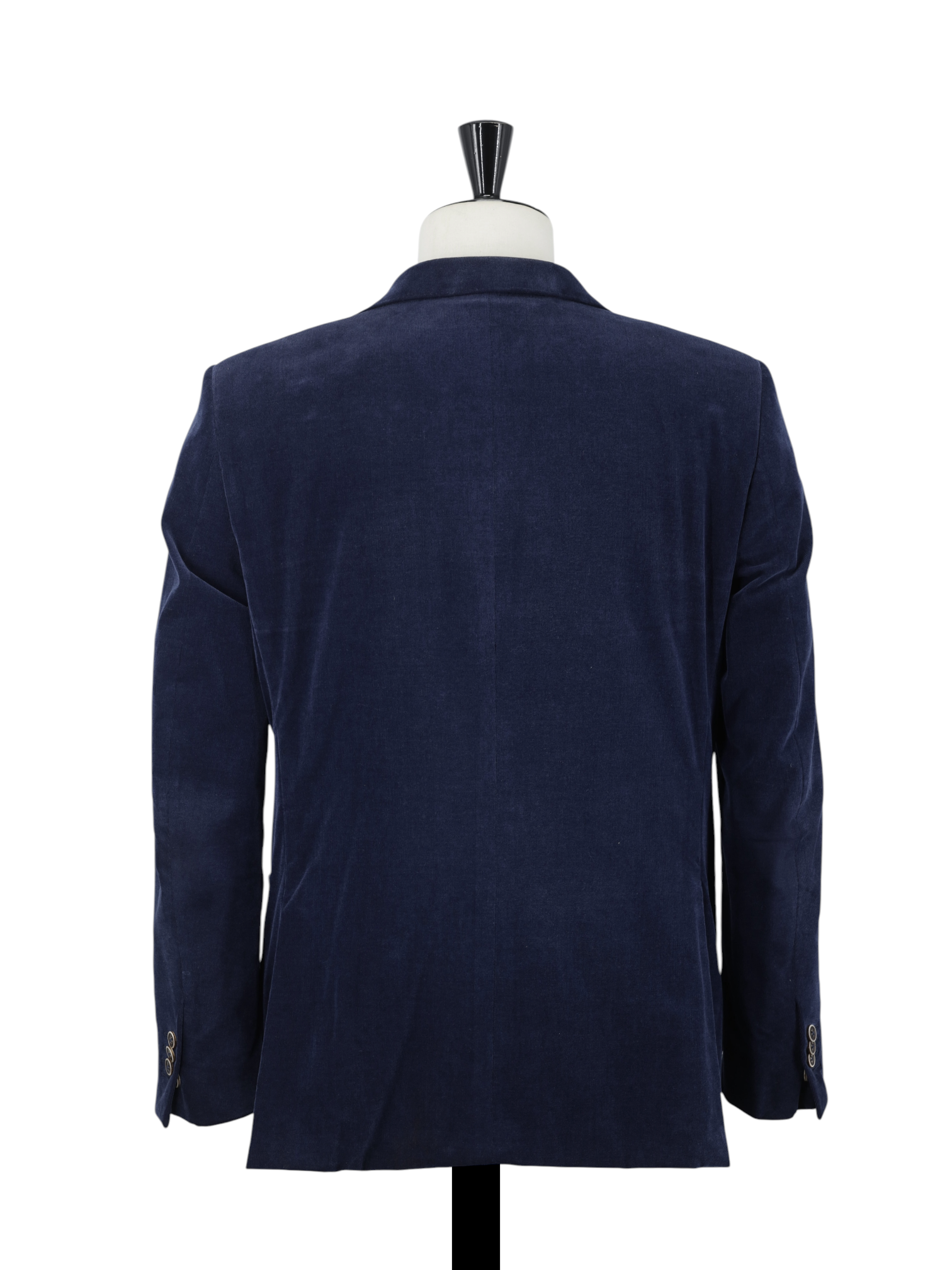 Ermenegildo Zegna Dark Blue Cotton, Cashmere-Stretch "Cashco Comfort" Mila Jacket