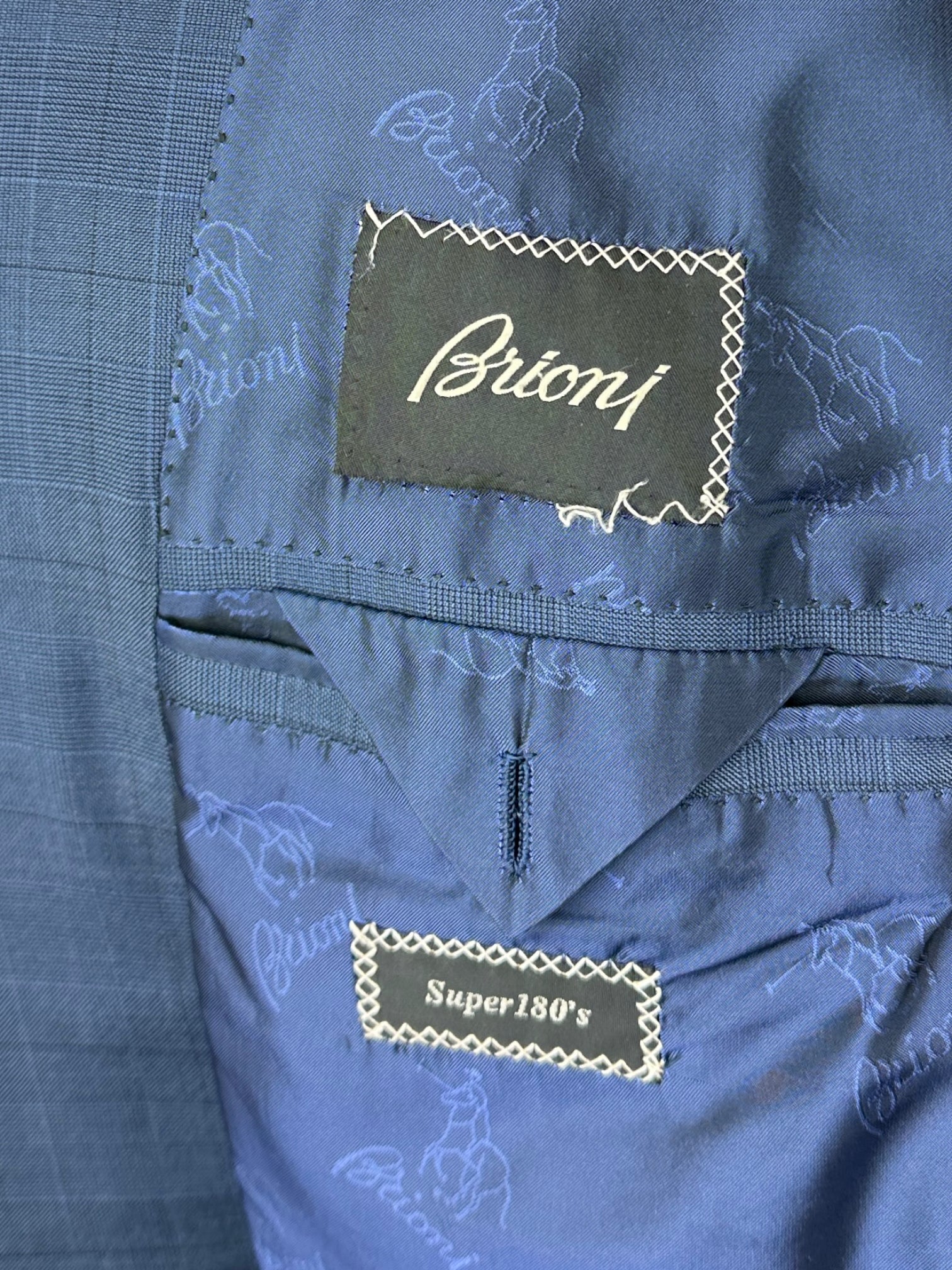 Brioni Blue Super 180's Suit