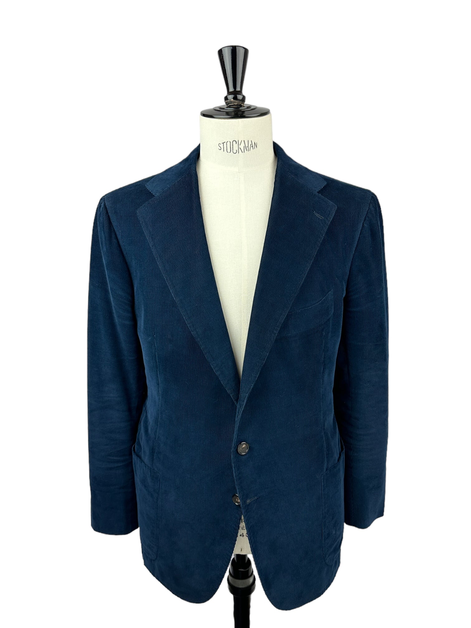Cesare Attolini Blue Corduroy Suit