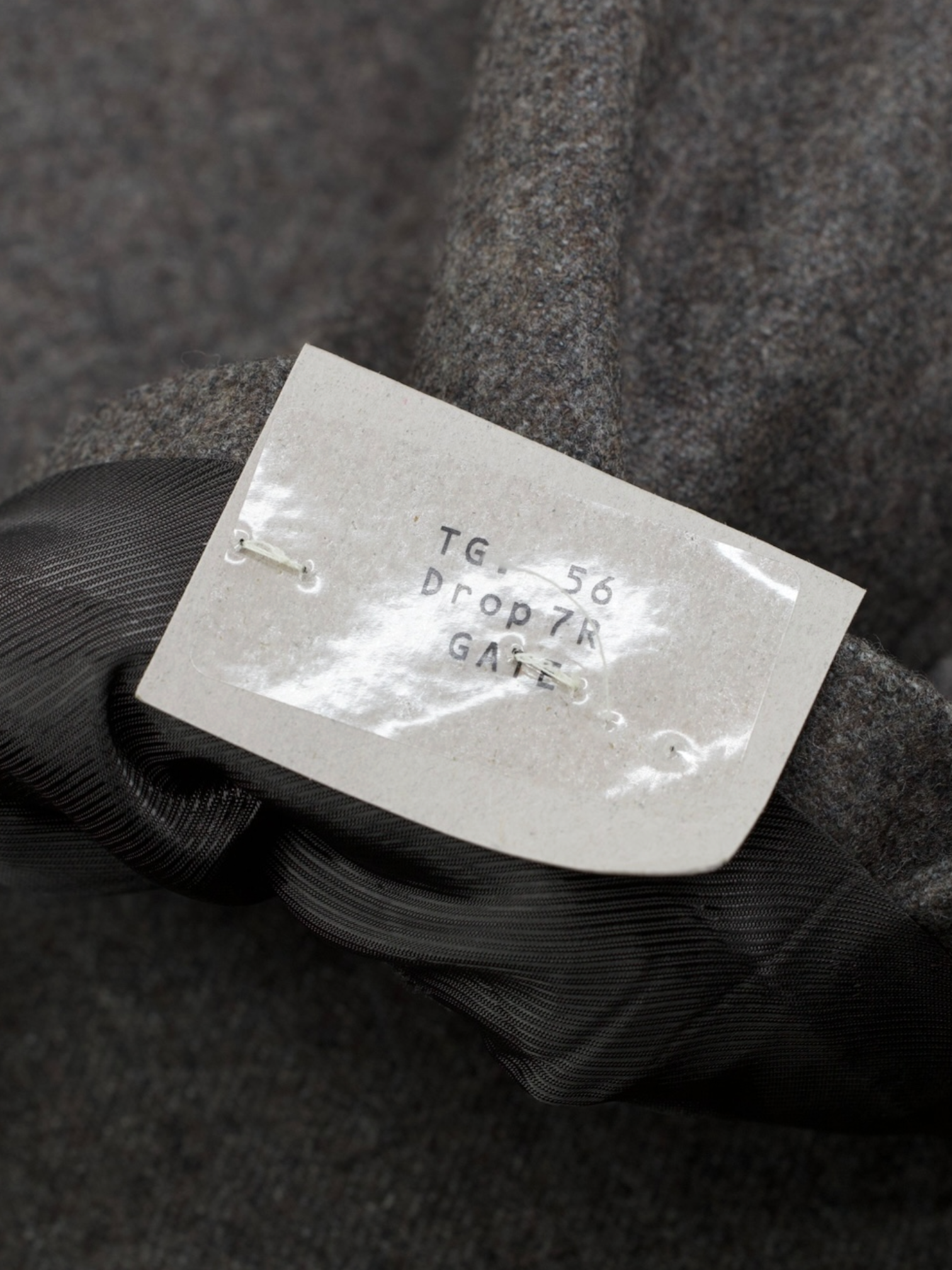 Corneliani Warm Grey Double-Breasted 18.75-Micron Wool Gate Jacket