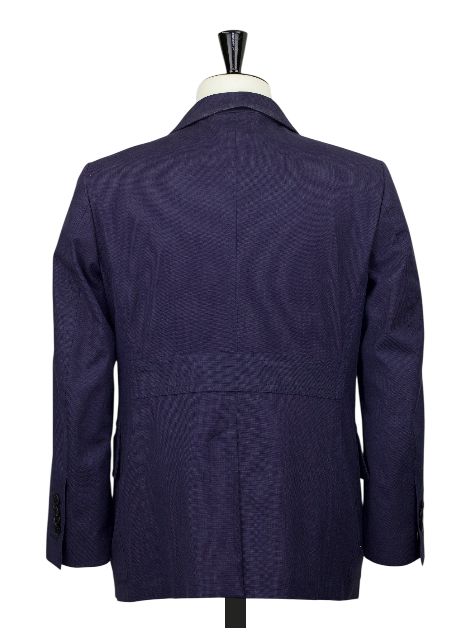 Tom Ford Dark Blue Linen, Wool & Silk Urban-Safari Jacket