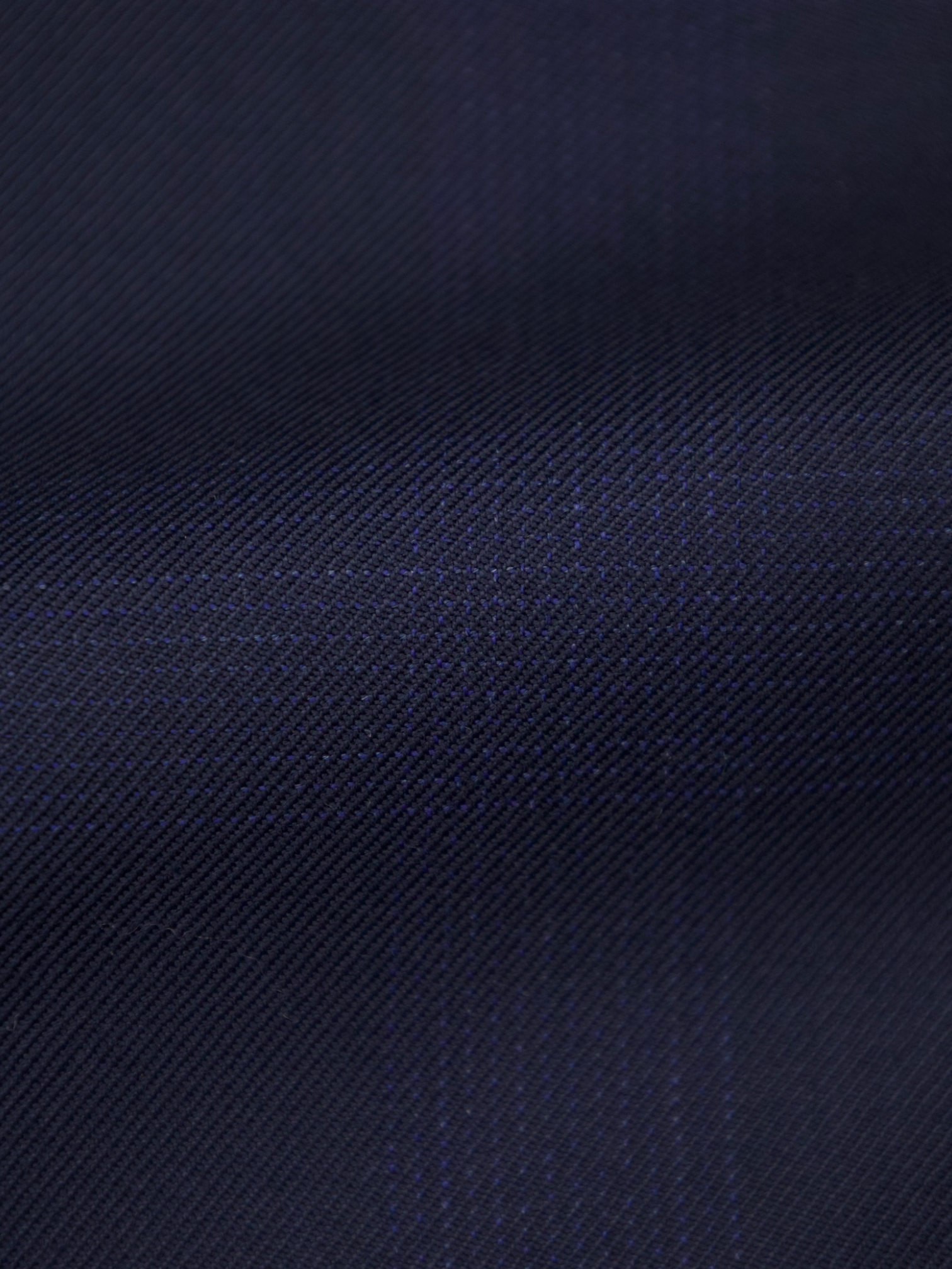 Cesare Attolini Dark Blue Super 160's Glen-Check Suit