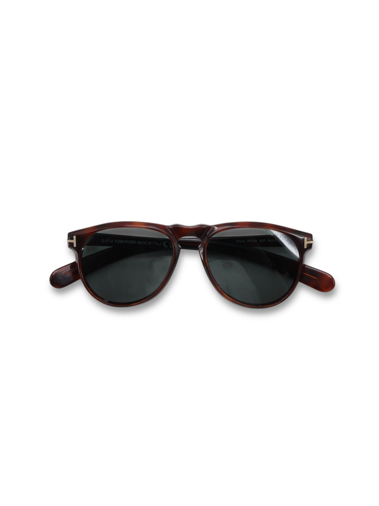 Tom Ford Havana Brown Flynn 291 Wayfarer Sunglasses