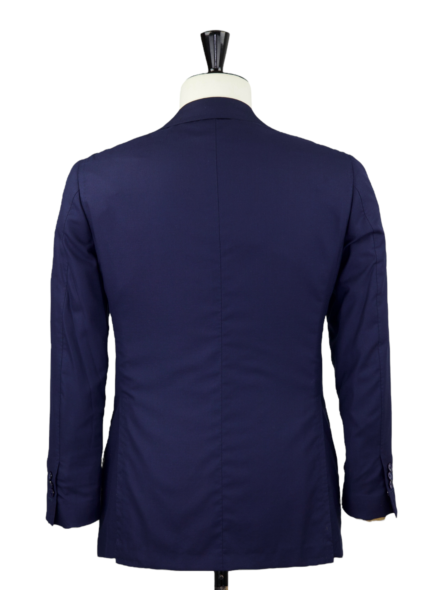 Cesare Attolini Dark Blue Super 150’s & Silk Pinpoint Jacket