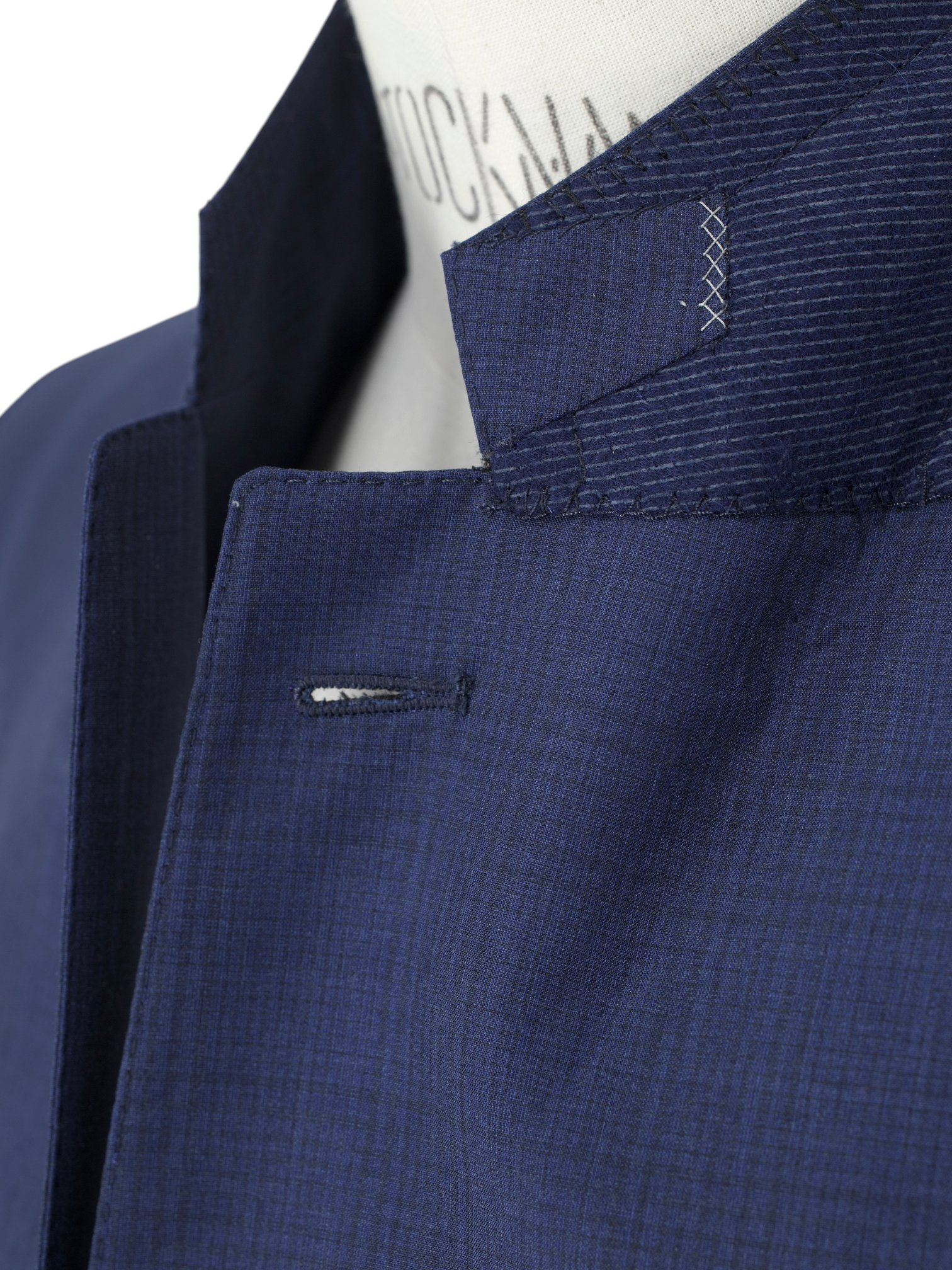 Ermenegildo Zegna Blue Wool & Silk "Leggerissimo" Checkered Milano Easy Suit