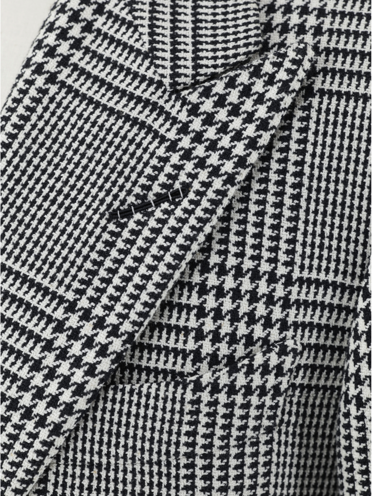 Tom Ford Black & White Cotton-Blend Iconic Prince-of-Wales Windsor Jacket