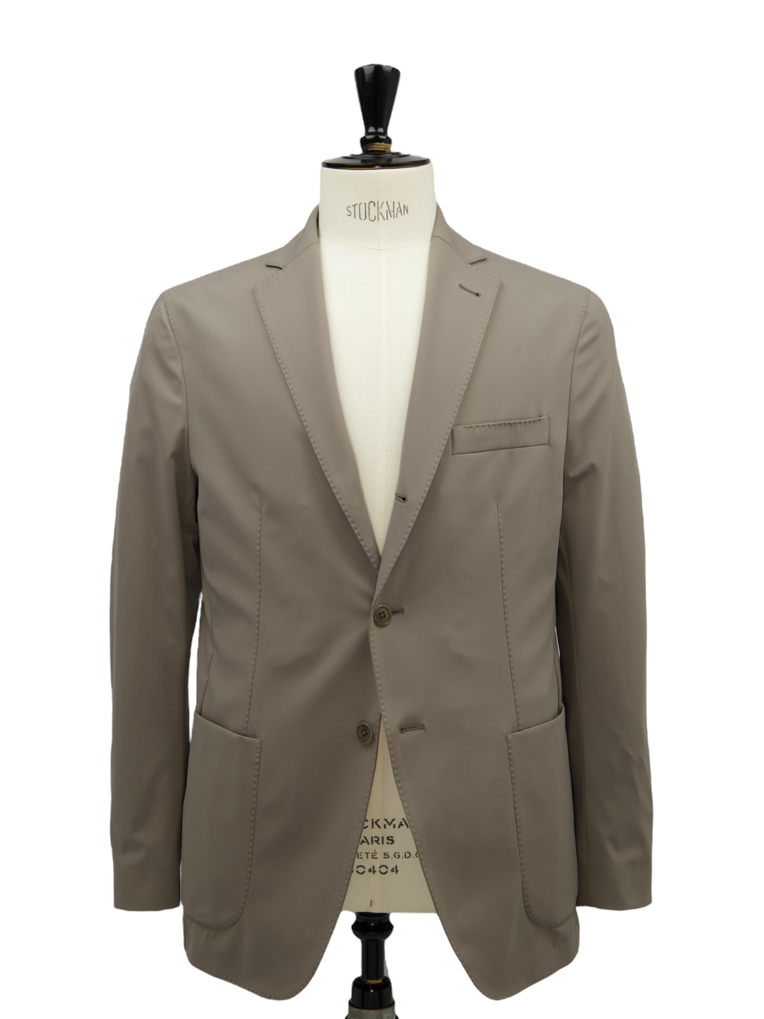 Doriani Cashmere Stone Beige Polyamide & Elastane Stretch Jacket