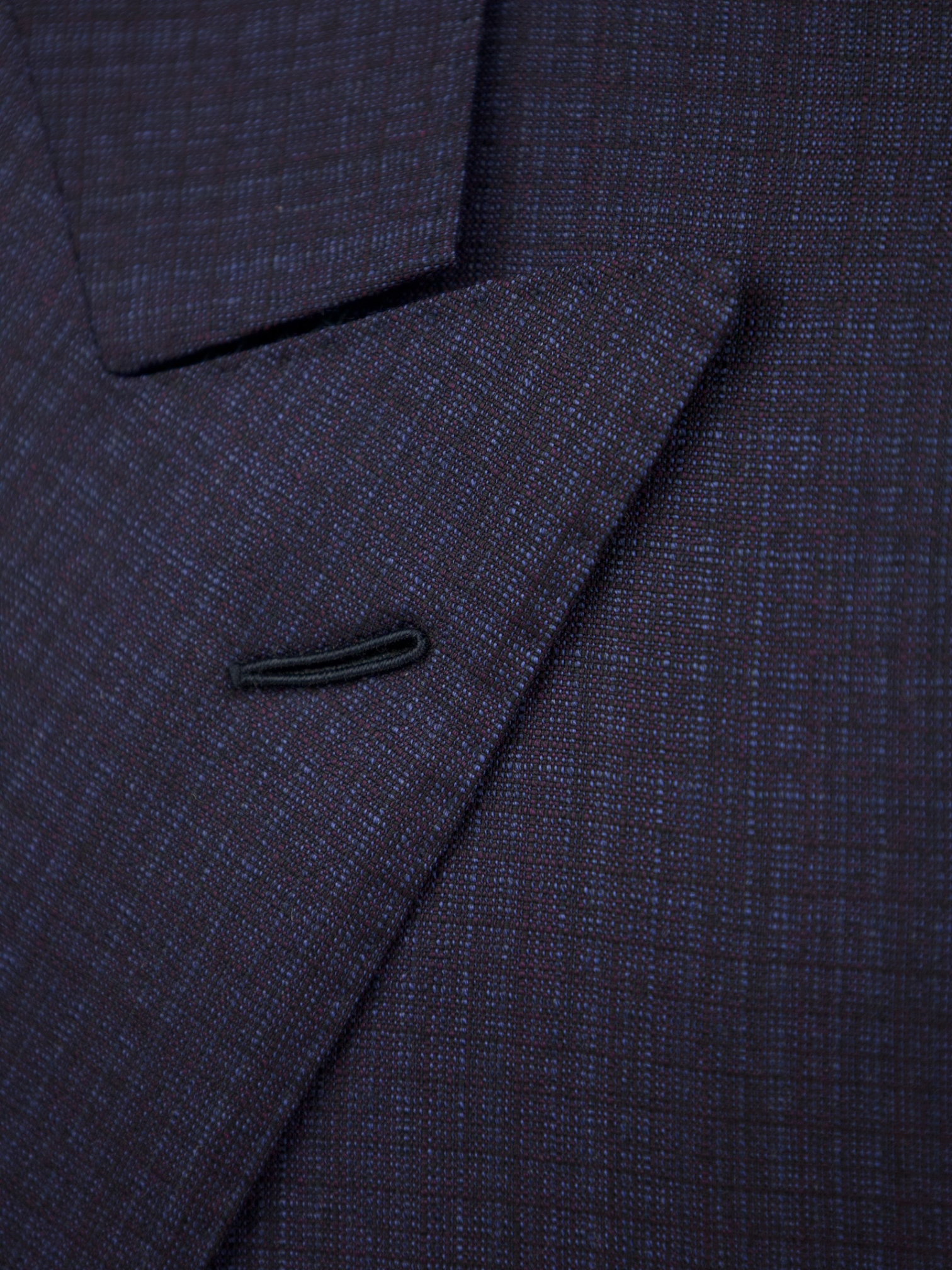 Caruso Blue Double Breasted Gingham Check Suit