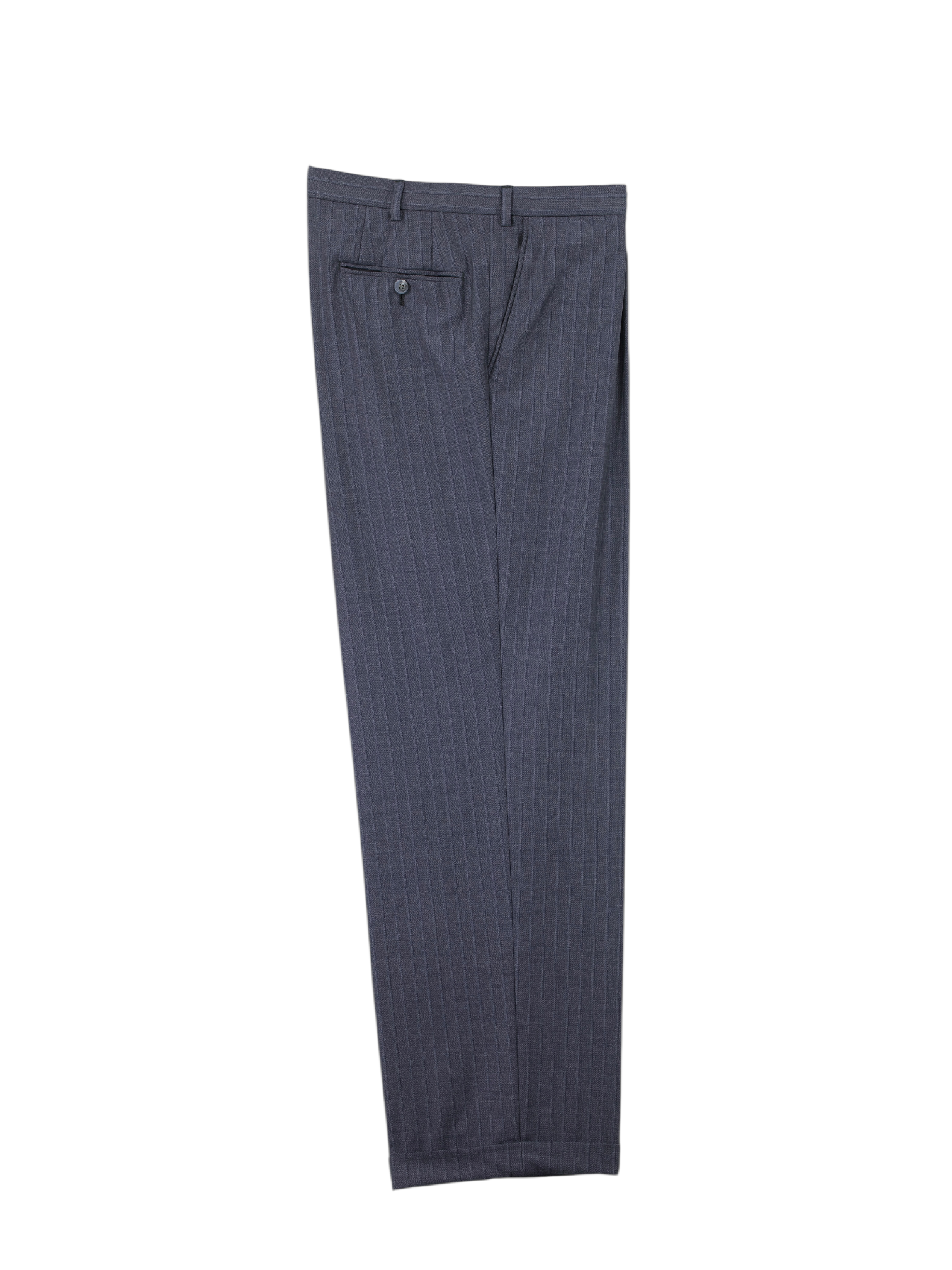 Brioni Steel Grey Super 150's Multi Pinstripe Parlamento Suit