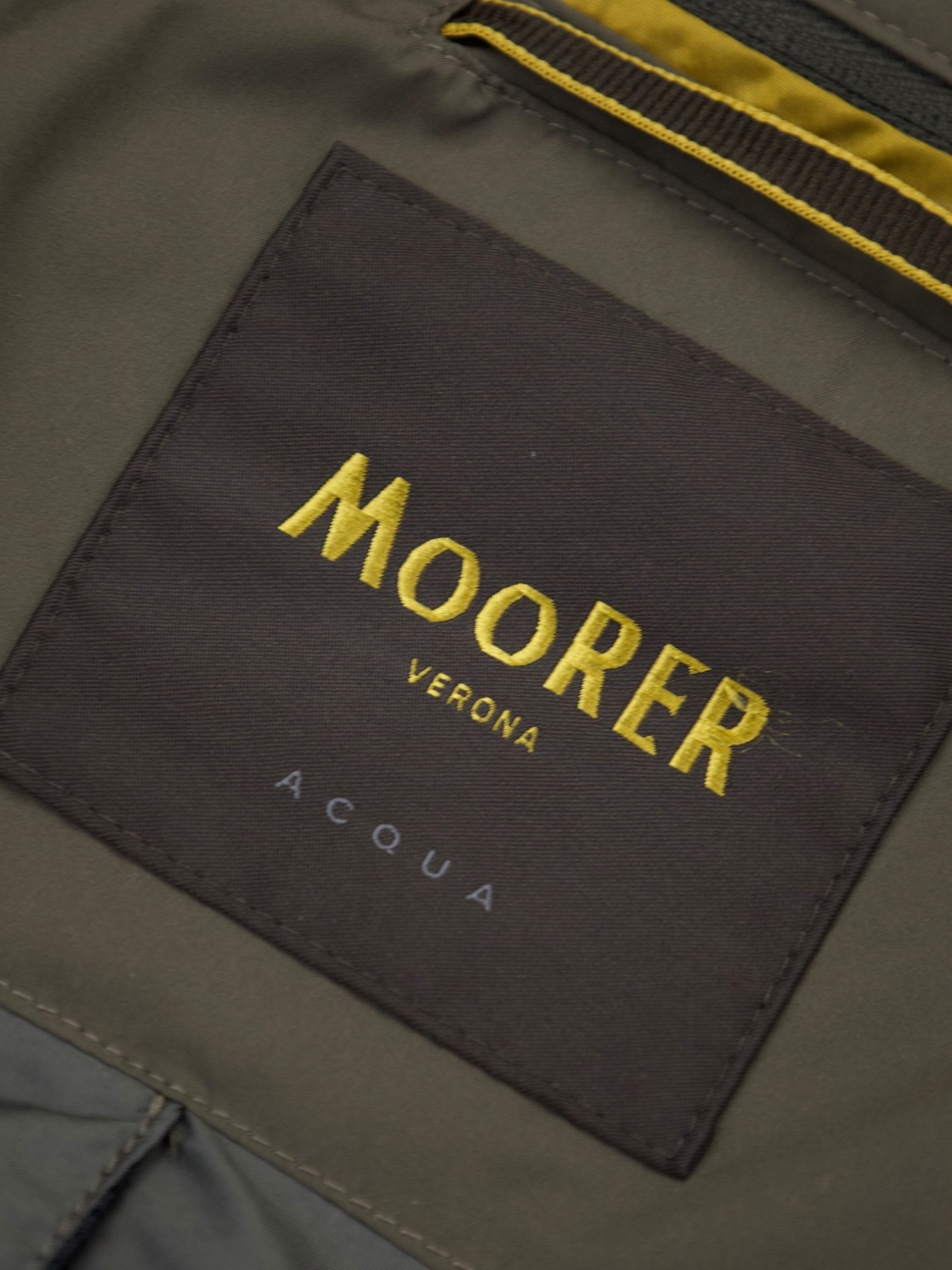 MooRER Olive Green Water-repellent Vespa Jacket