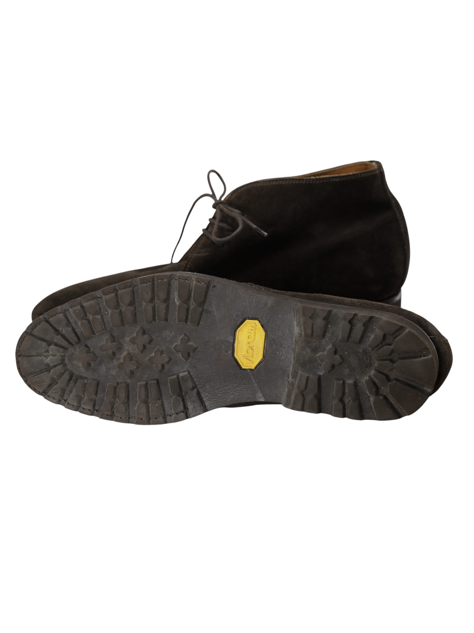 Bontoni Dark Brown Suede Norvegese Desert Boots