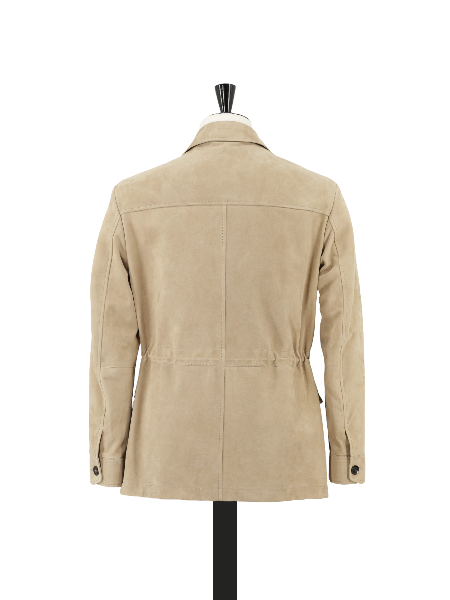Brioni Beige Sahariana Lambskin Jacket