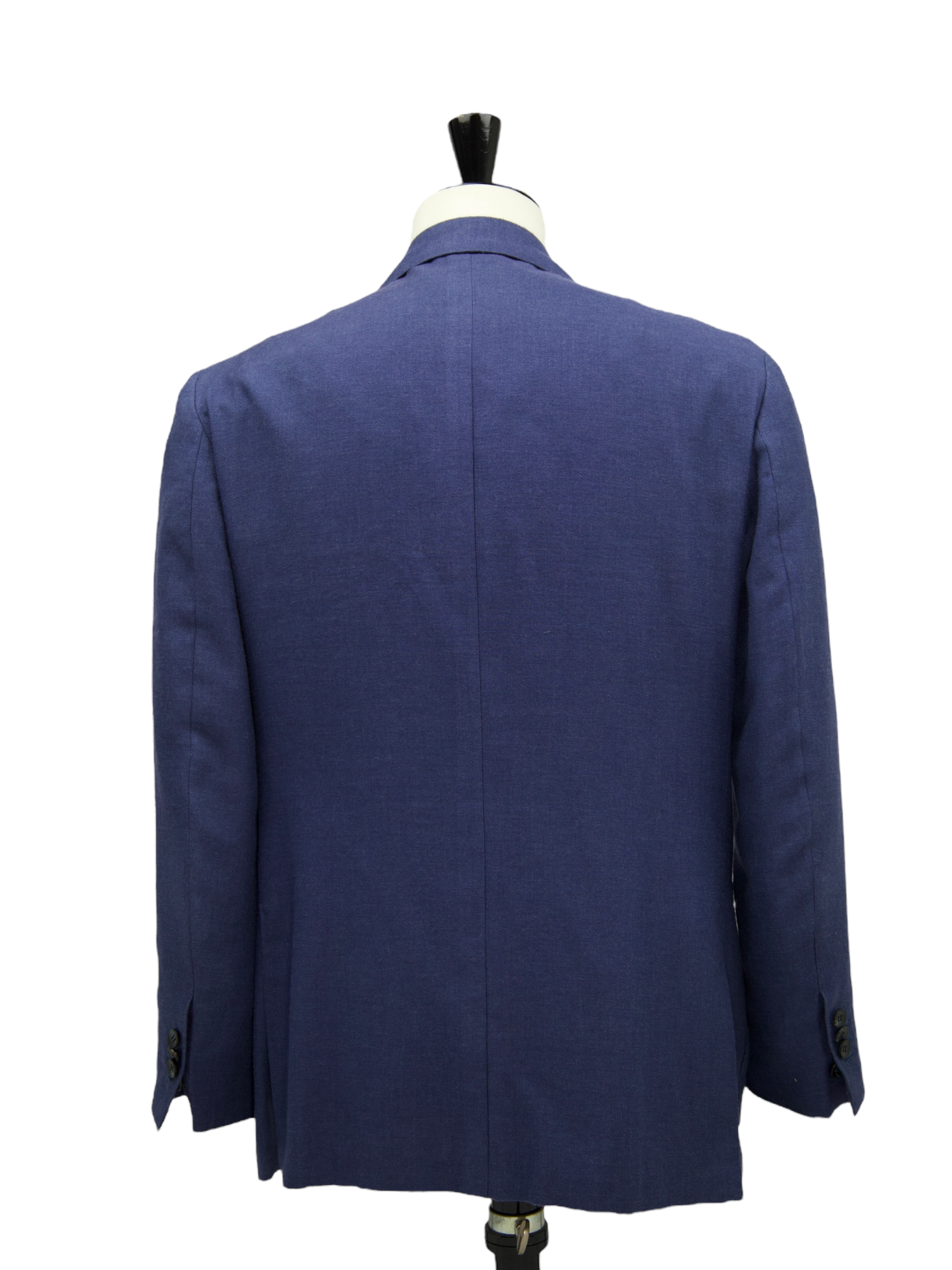 Kiton Denim Blue Cotton & Cashmere Unconstructed Jacket