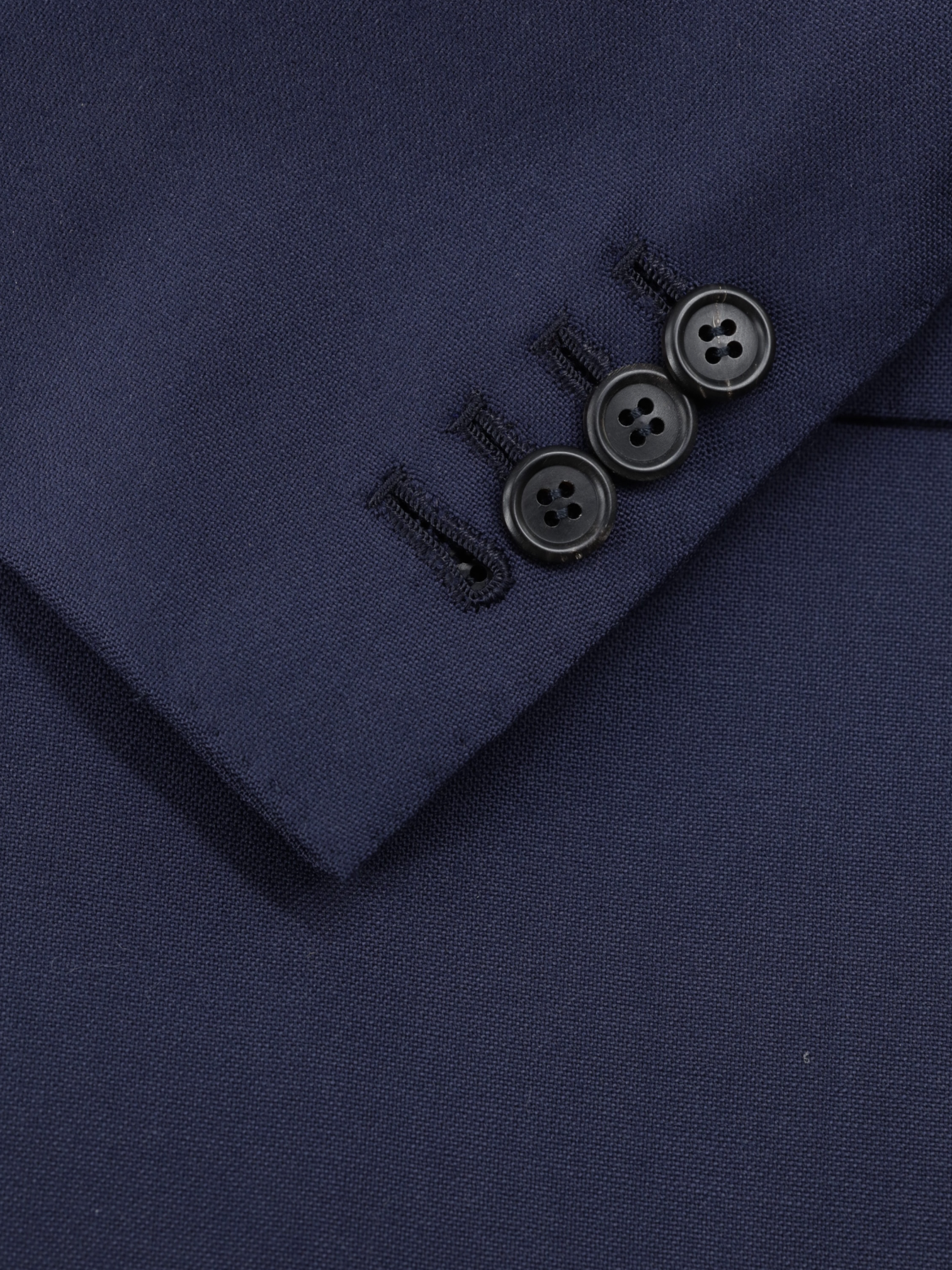 Orazio Luciano Navy Wool Timeless Plain-Weave Suit