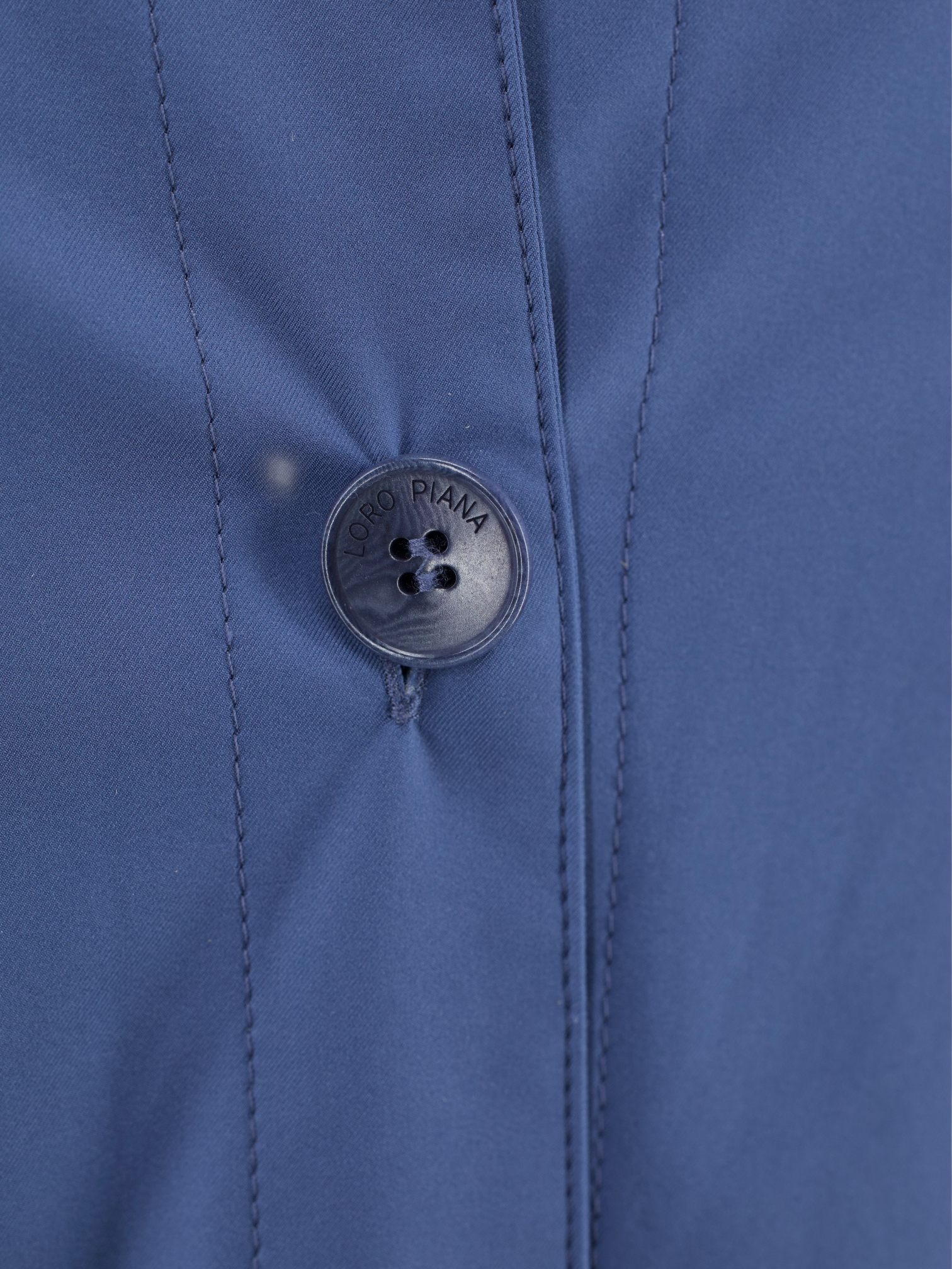 Loro Piana Steel Blue Green Storm-System Field Jacket