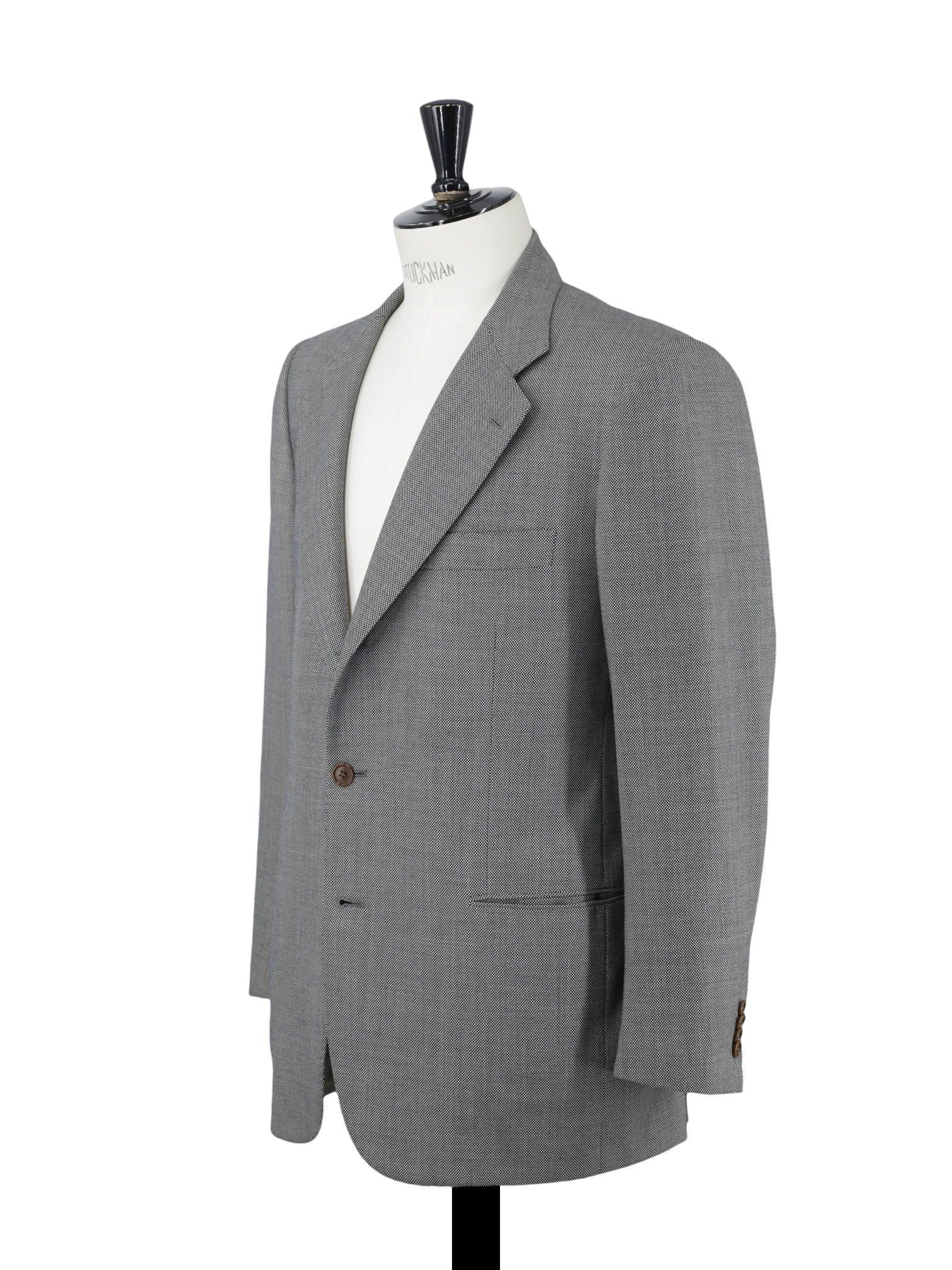 Kiton Grey Super 150's "Diamante Blu" Birdseye Suit