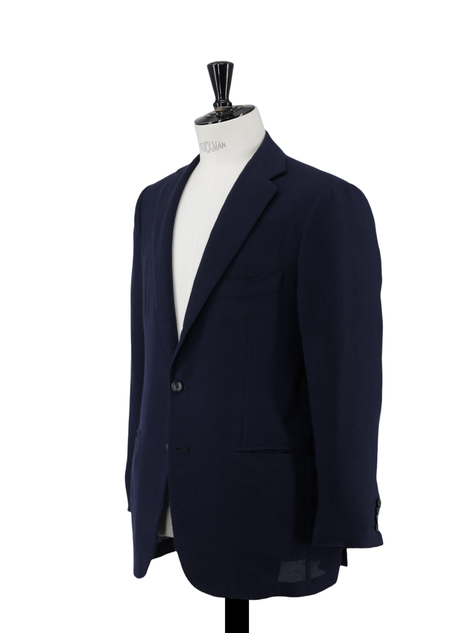 Kiton Navy Pure-Cashmere Sartorial Hopsack Jacket