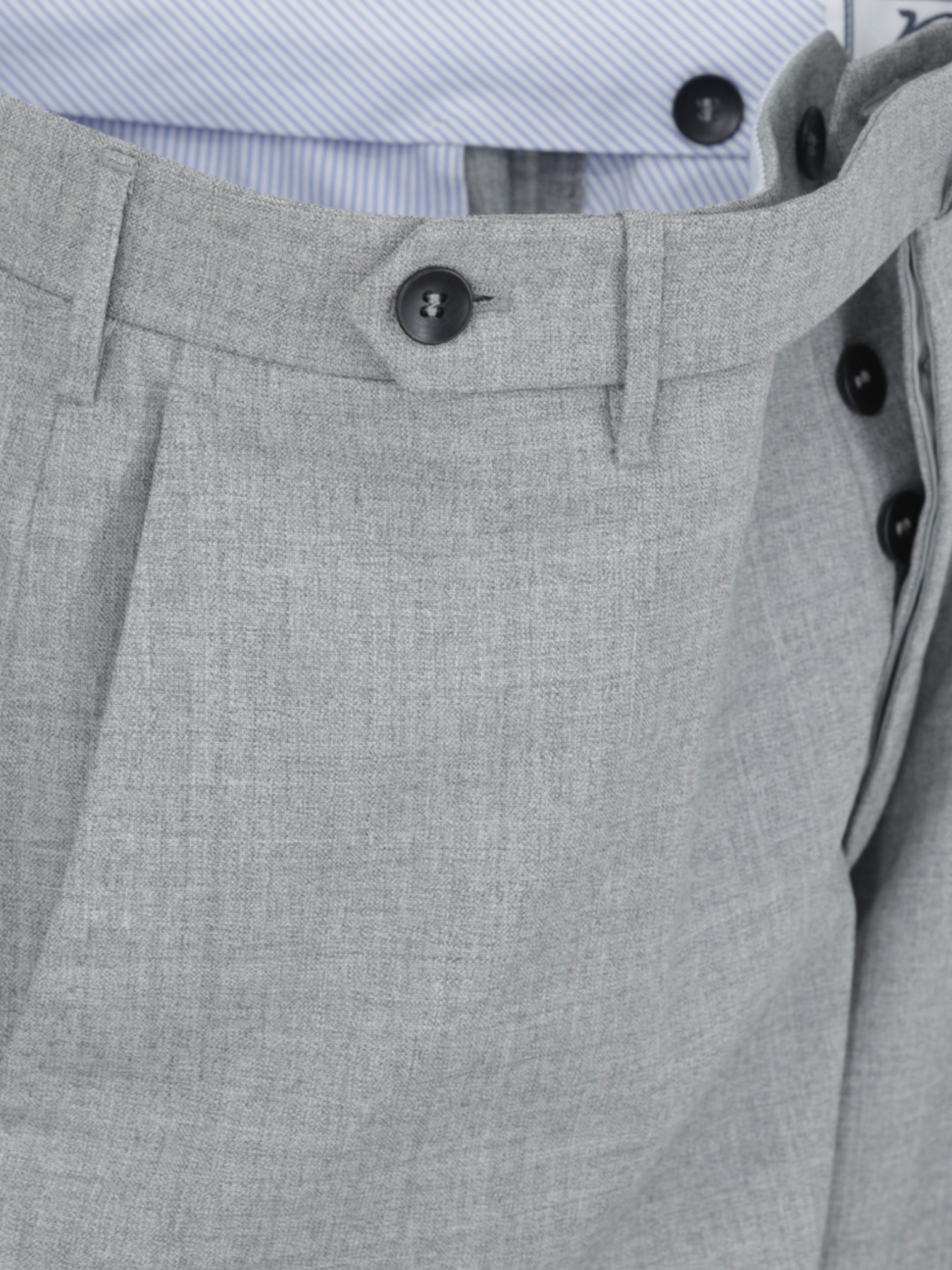 Rota Grey Cool-Wool Fresco Sartorial Trousers