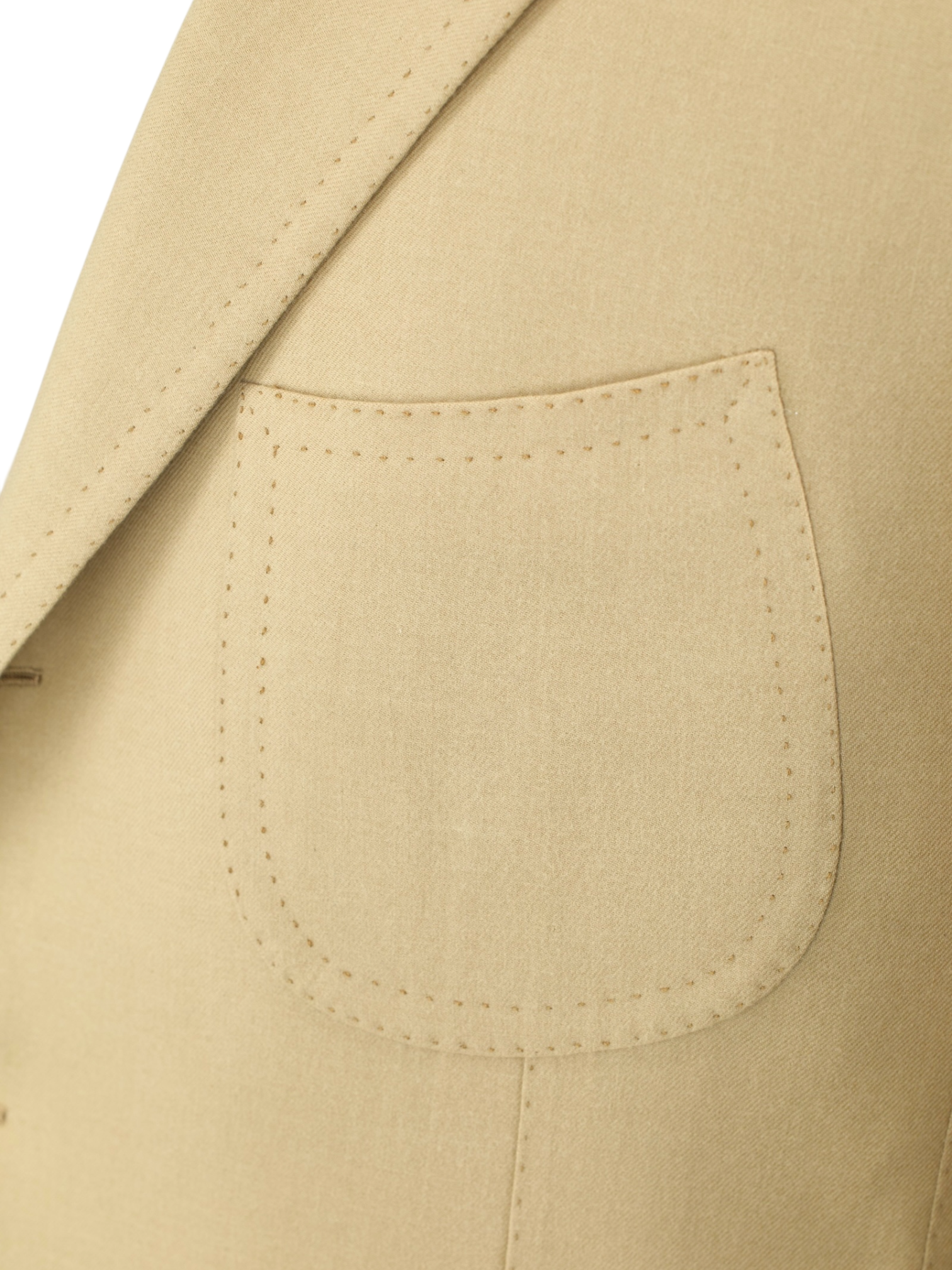 Cesare Attolini Light Brown Baby Cashmere Twill Jacket