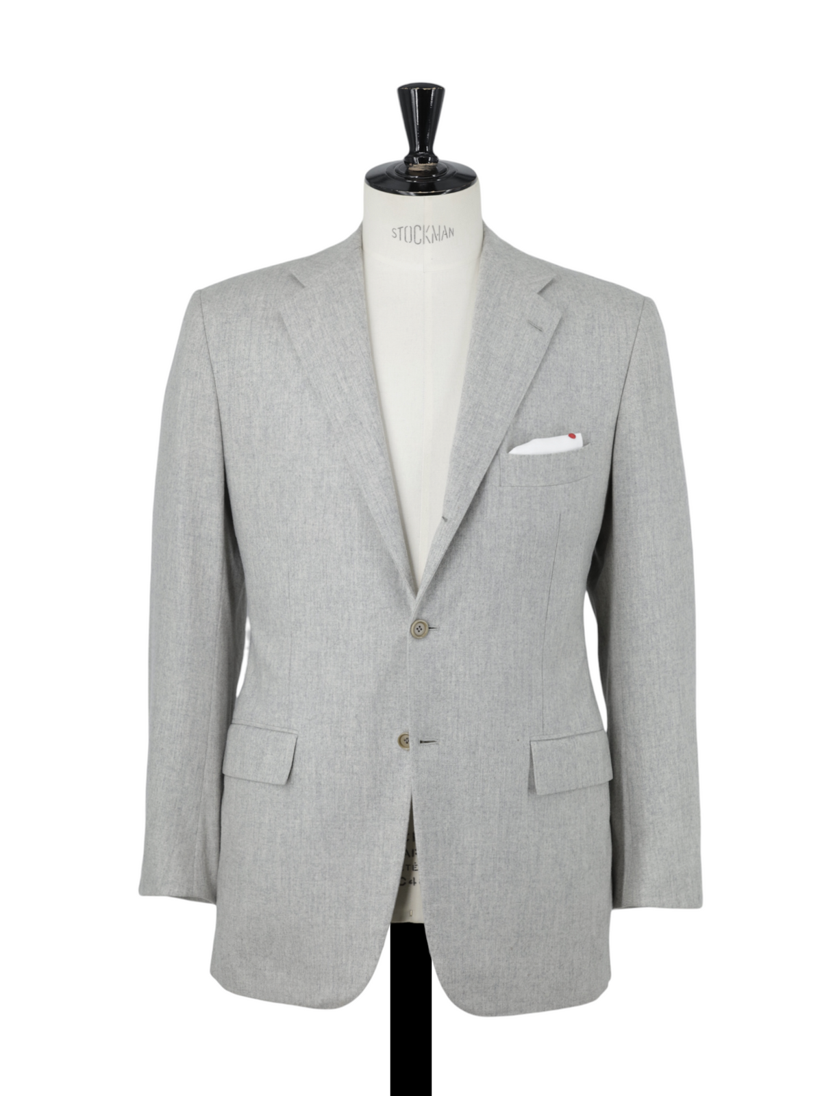 Kiton Light Marbled-Grey Pure Cashmere Sartorial Winter Suit