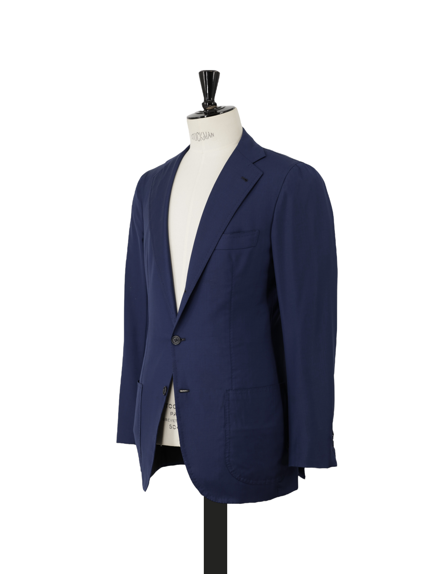 Orazio Luciano Bright Blue Wool Twill Jacket