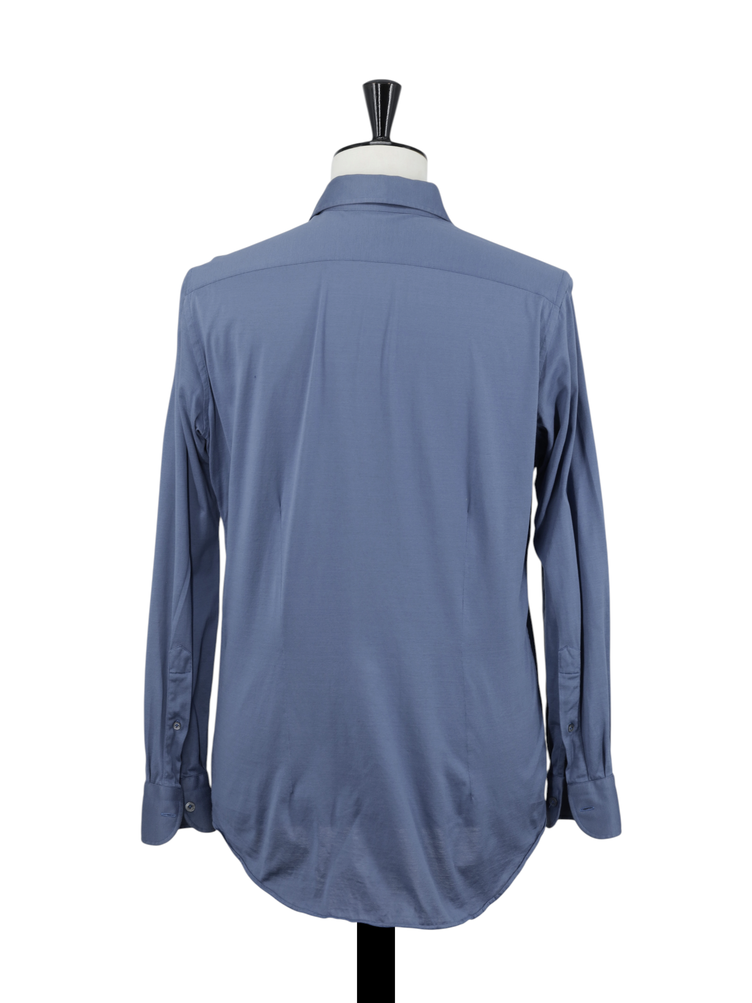 Fray Celestial Blue Mercerized-Cotton Jersey "Gabriel" Shirt