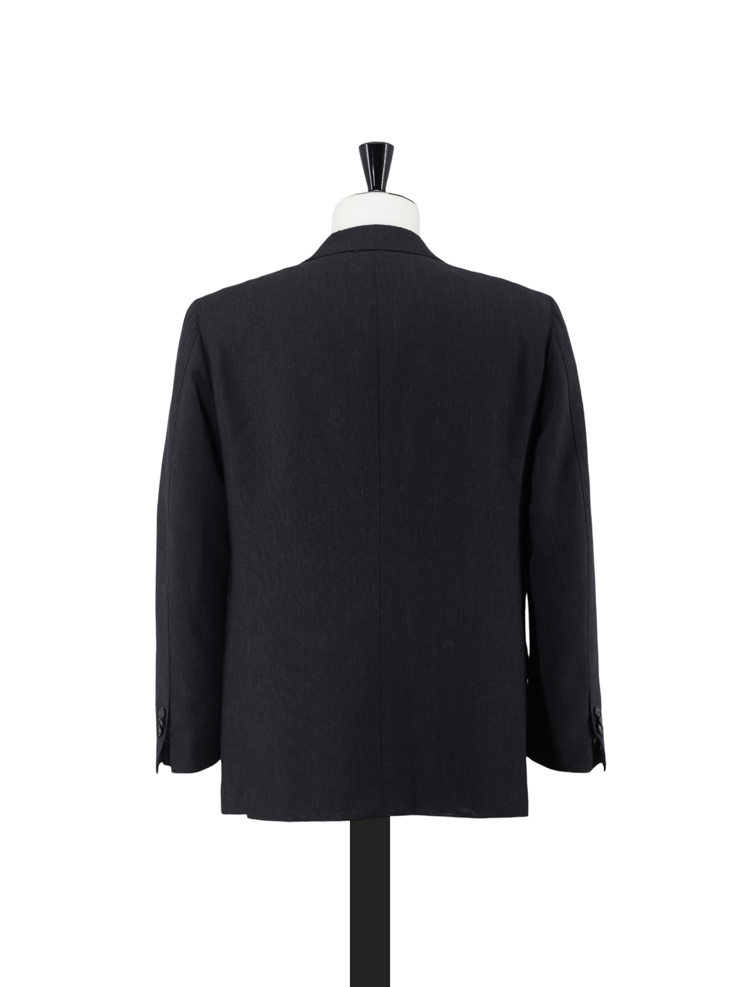 Cesare Attolini Anthracite Cool-Wool Speckled Pattern Suit