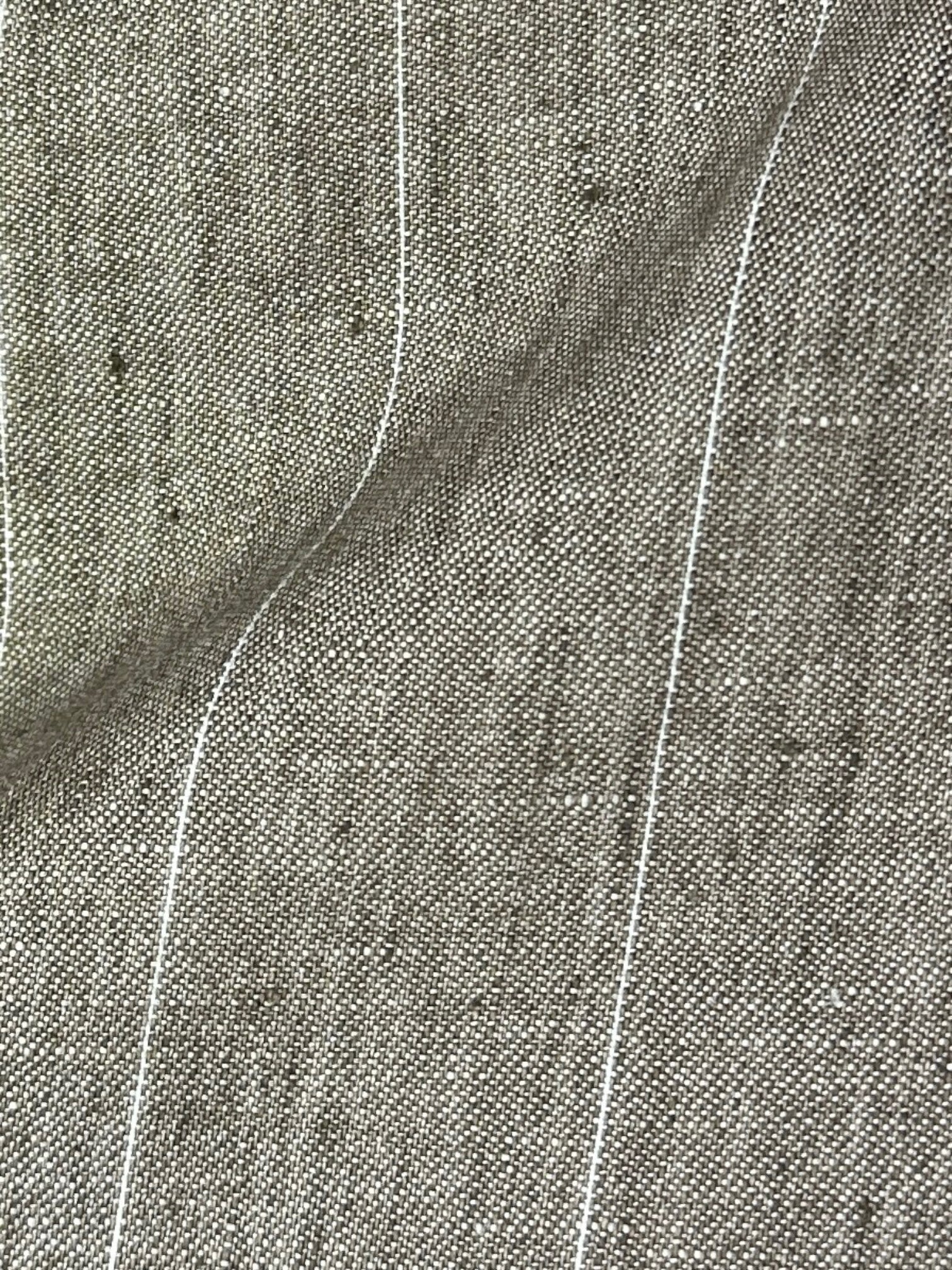 Lardini Taupe Linen Pinstripe Jacket