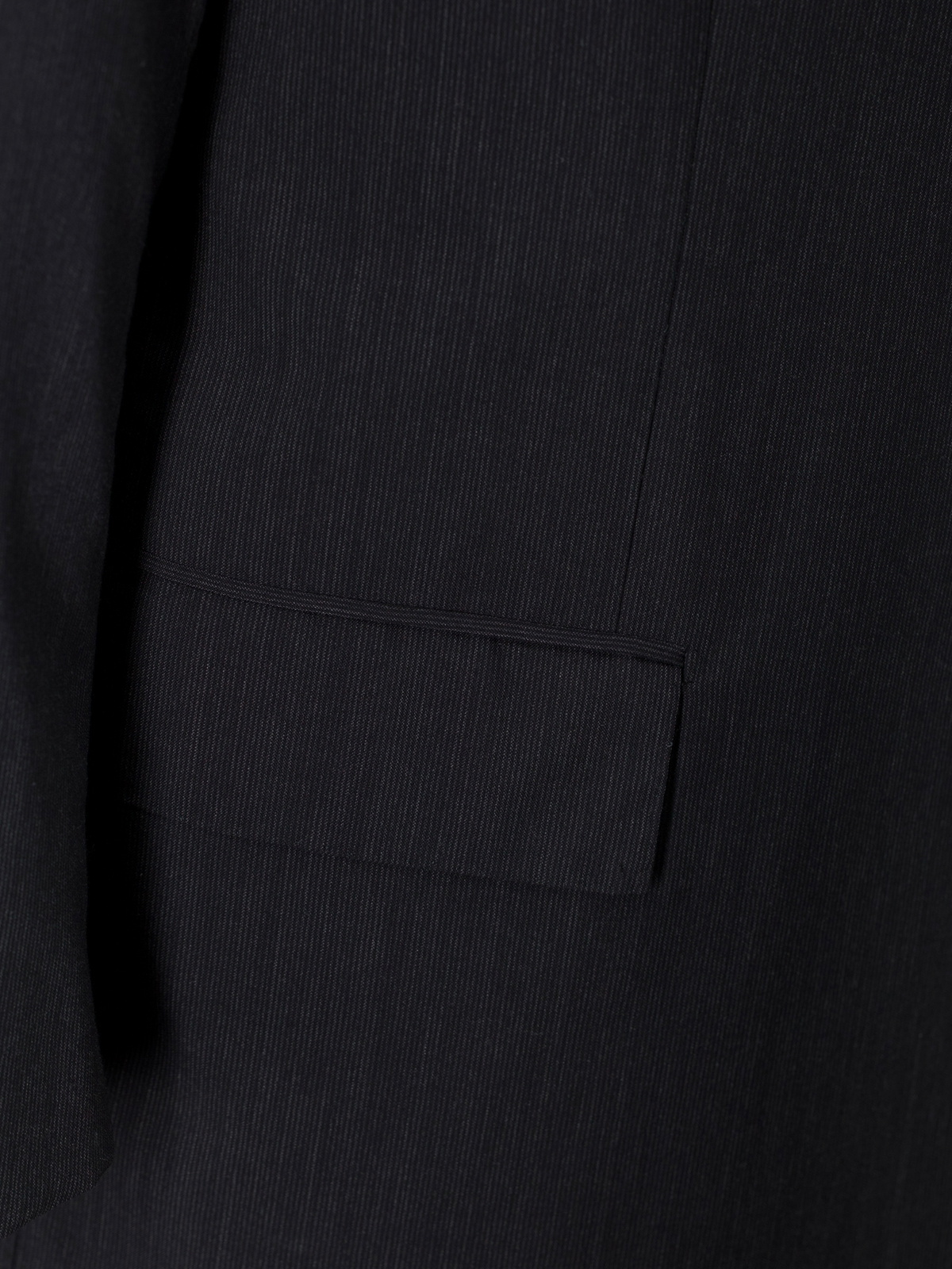 Kiton Dark Grey Vintage Super 150's "Diamante Blu" Micro-Stripe Suit