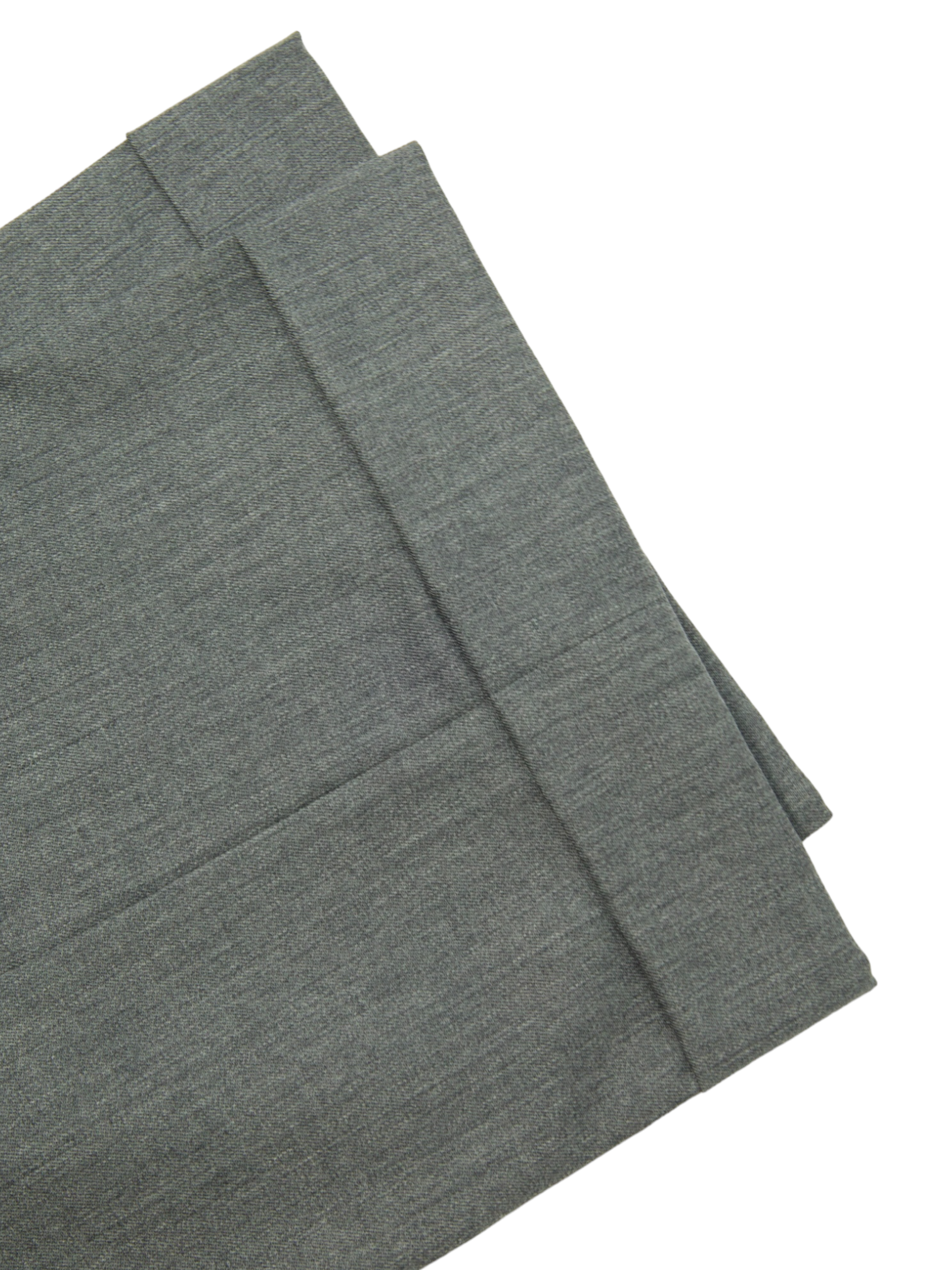 Cesare Attolini Grey Twill Sartorial Trousers