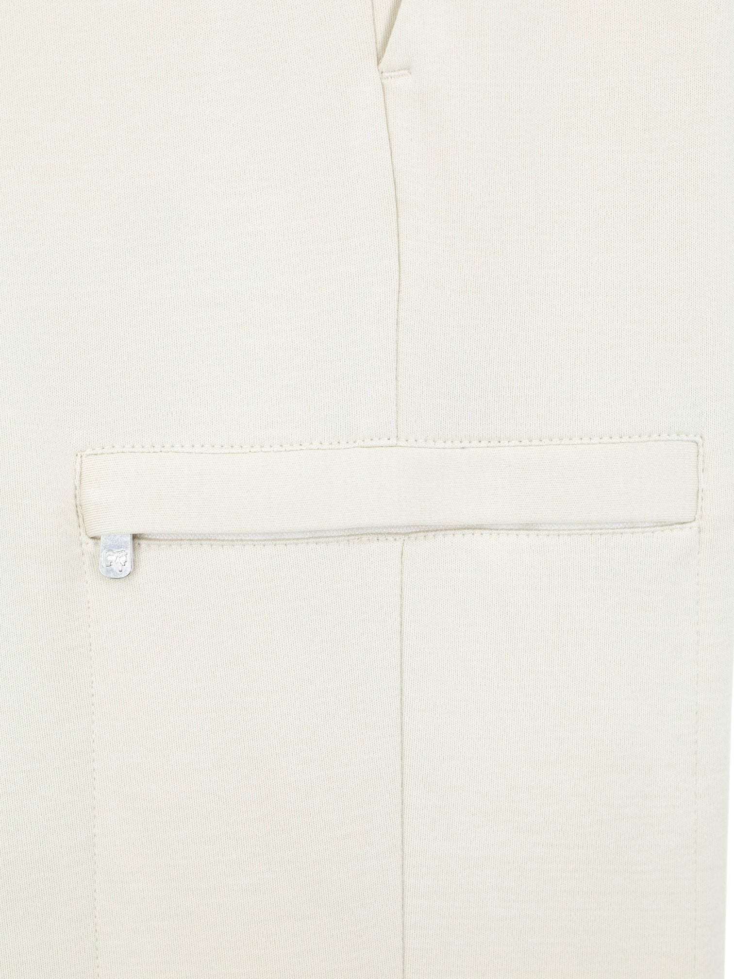 Marco Pescarolo Ecru Silk & Cotton Jersey-Knitted Trousers