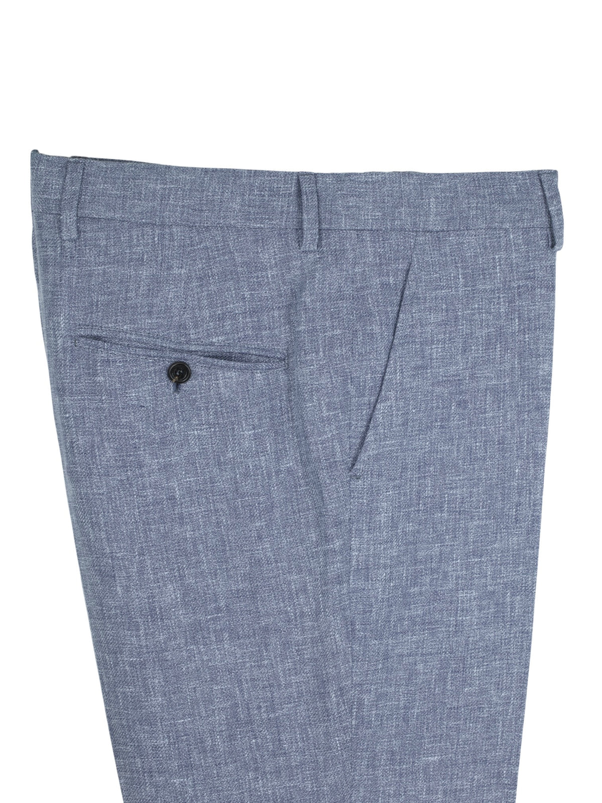 Brunello Cucinelli Steel Blue Linen, Wool & Silk Melange Suit