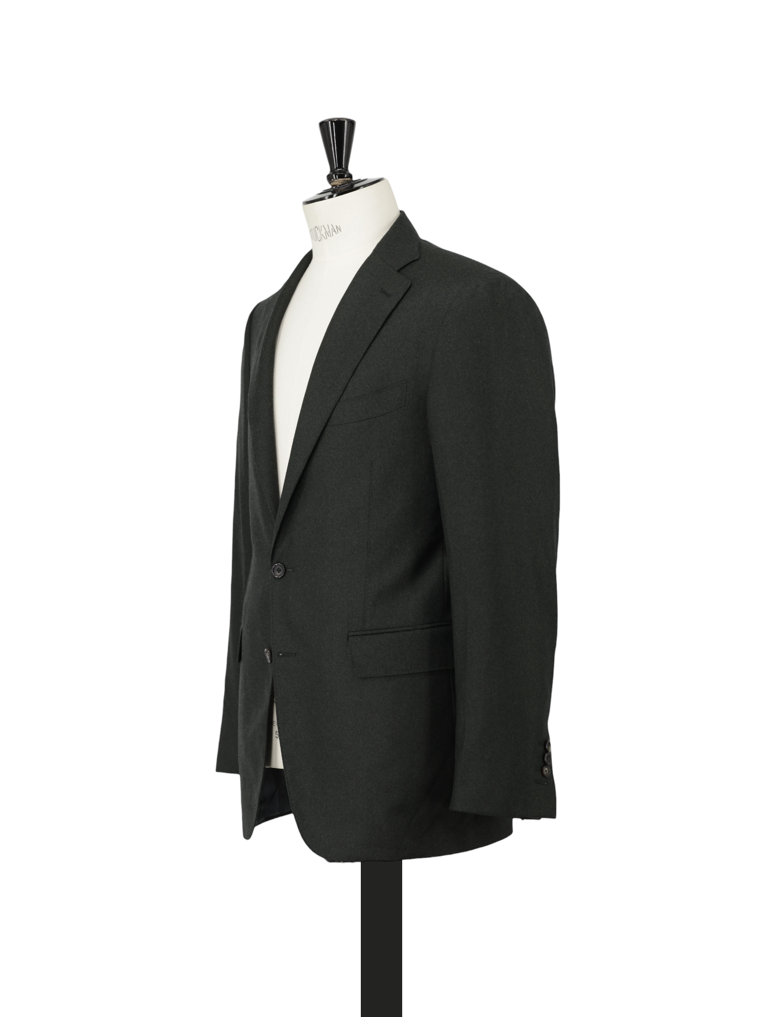 Canali Forest Green Wool-Flannel Winter Suit