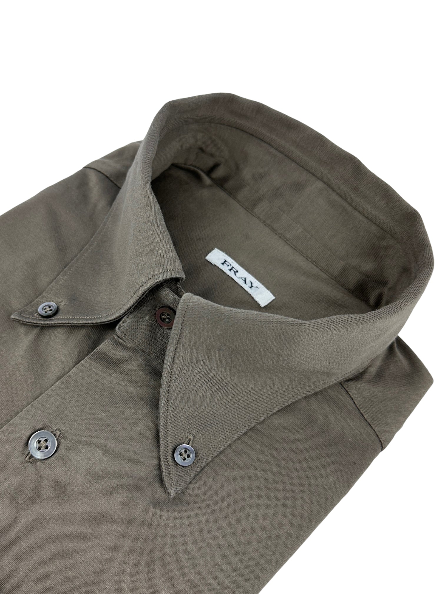 Fray Taupe Jersey Shirt