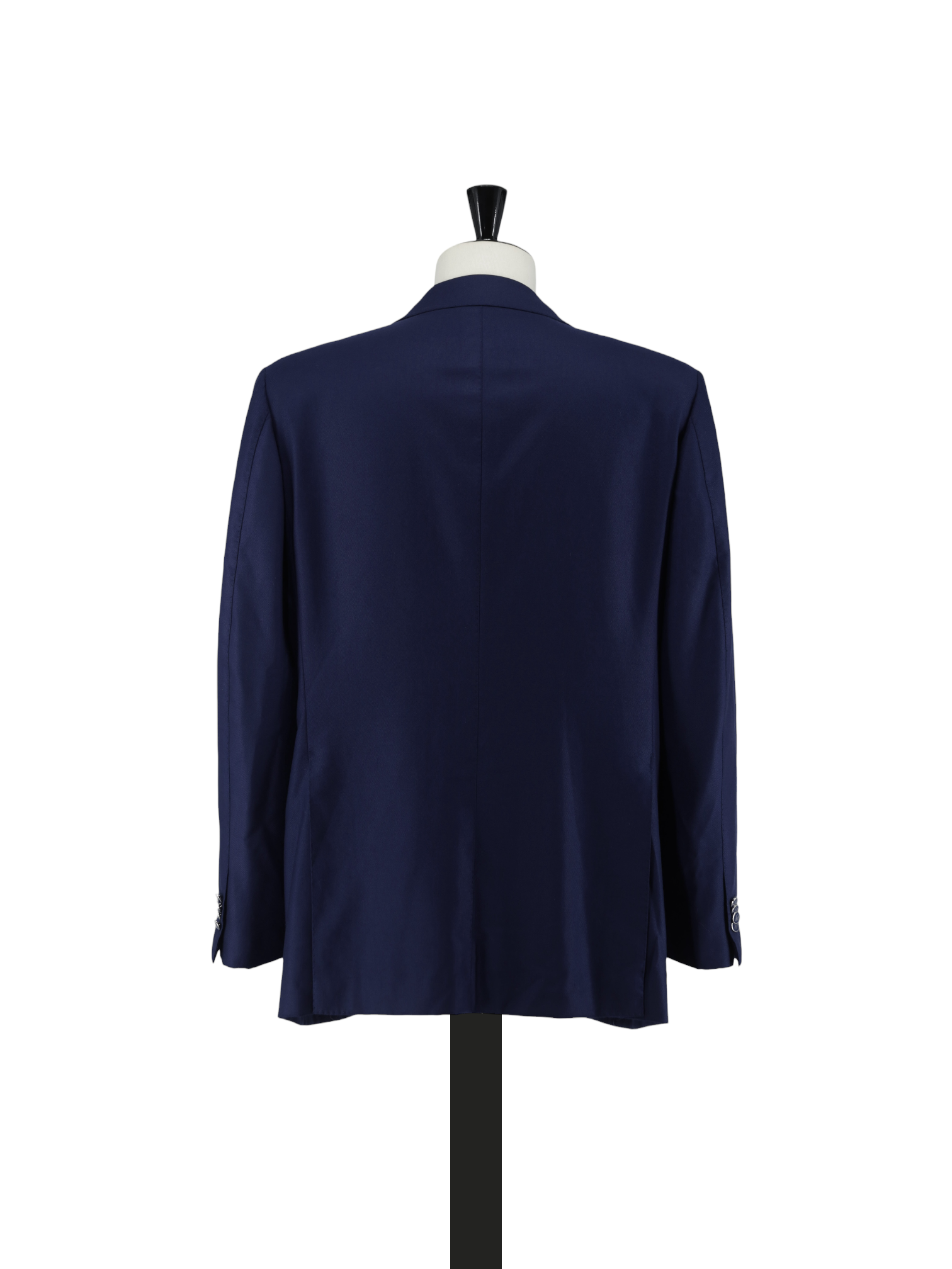 Cesare Attolini Dark Blue Wool & Cashmere Twill Blazer Jacket
