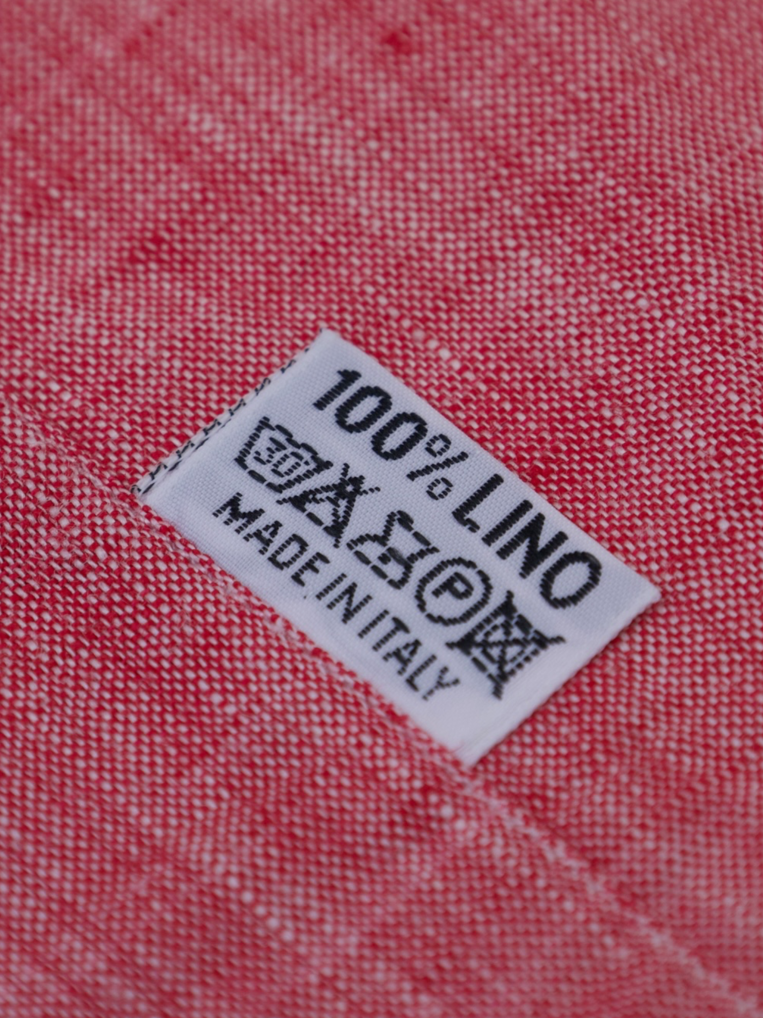 Finamore Pink Linen Melange Summer Shirt