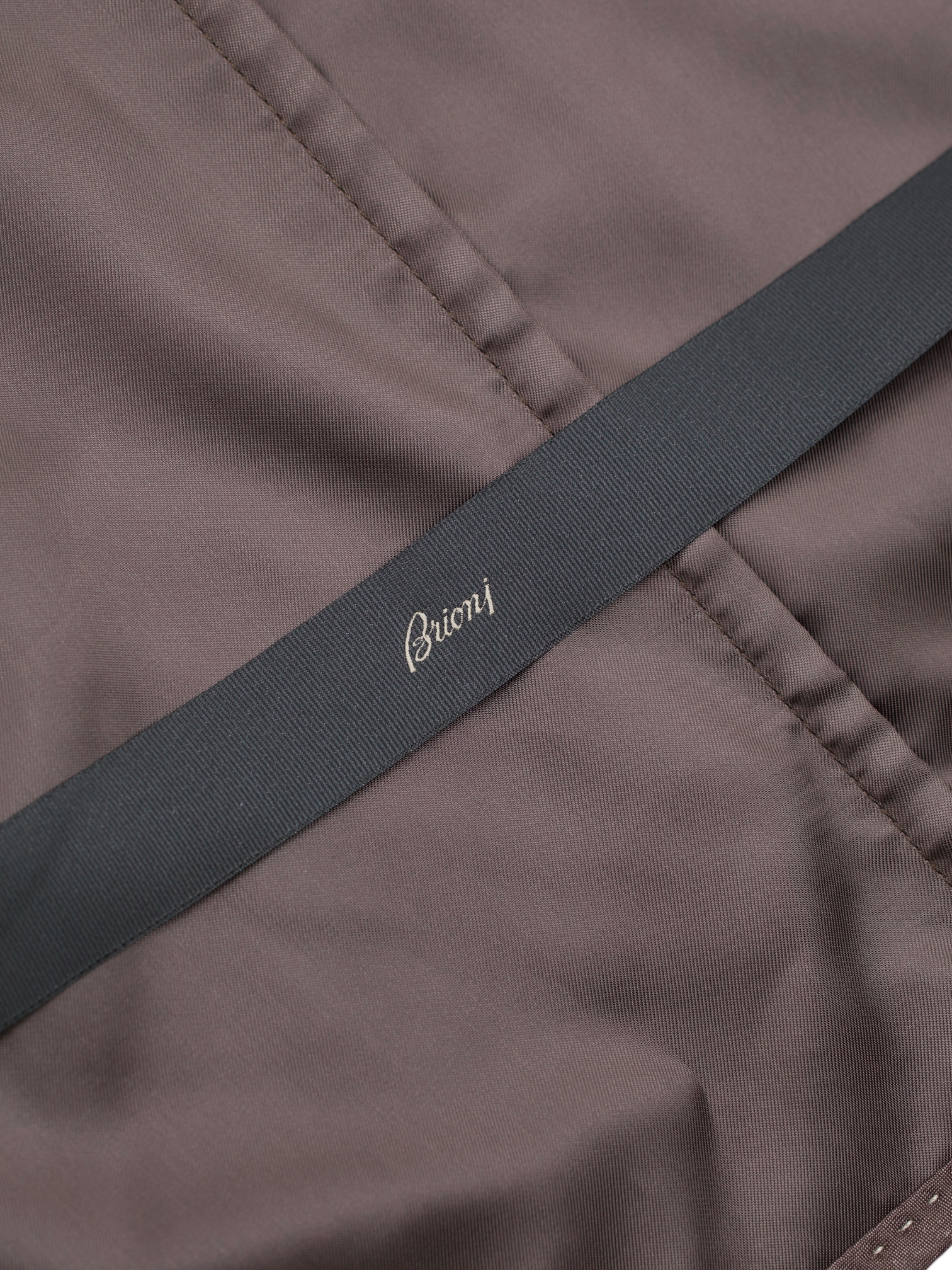 Brioni Taupe Fine-Wool Semi-Formal Twill Jacket