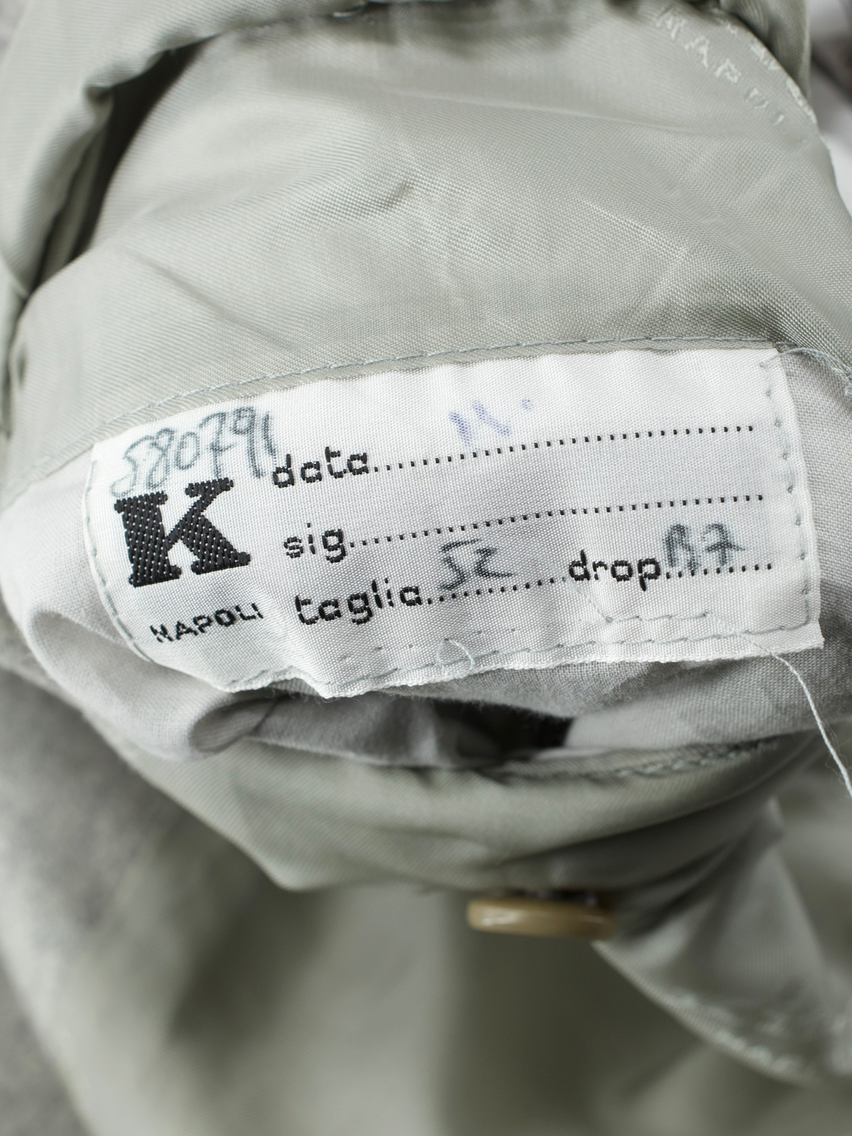Kiton Light Marbled-Grey Pure Cashmere Sartorial Winter Suit