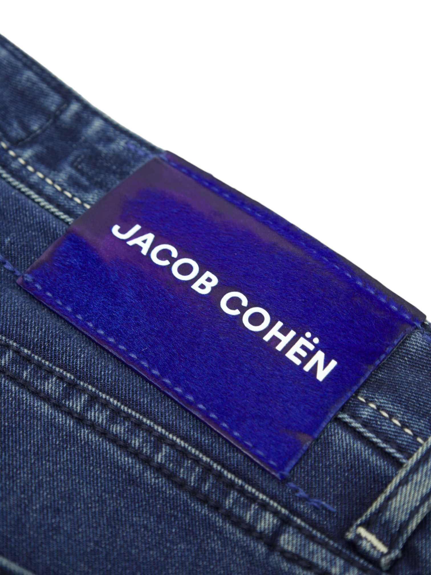 Jacob Cohen Denim Blue Cotton & Stretch Nick Jeans