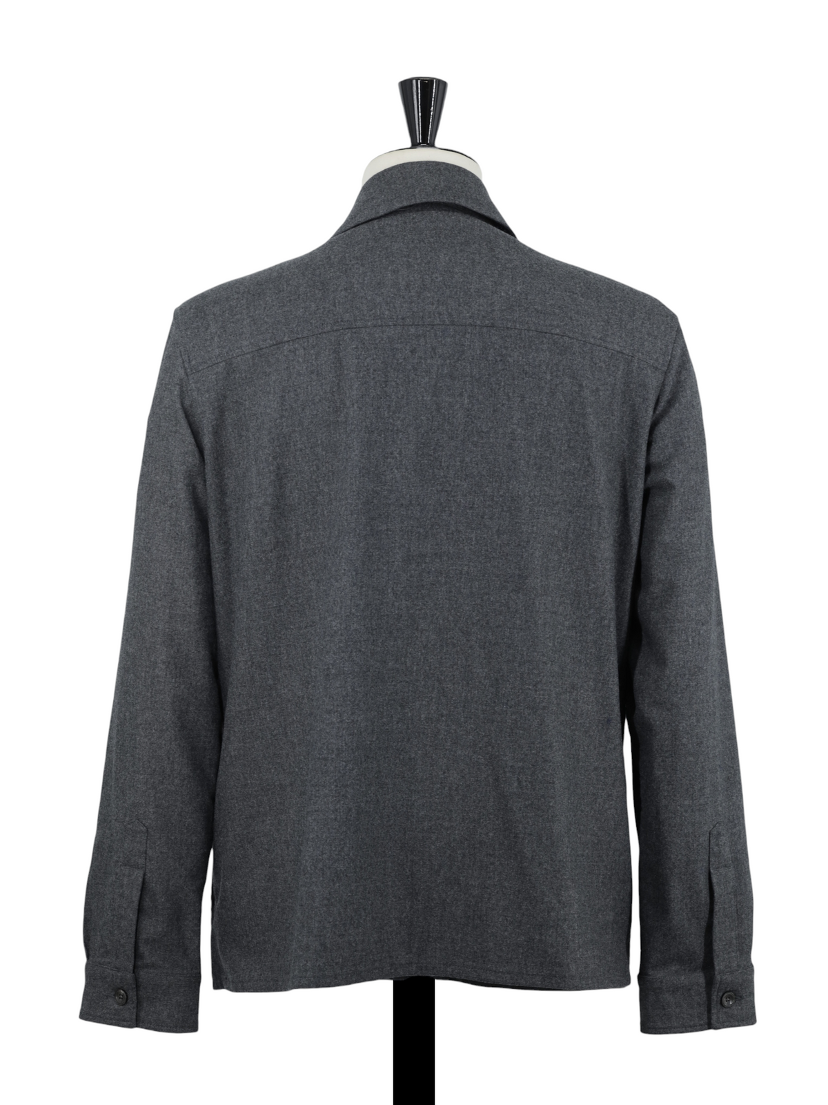 Marco Pescarolo Grey Wool, Cashmere & Stretch Flannel Zip-Up Luxury Set