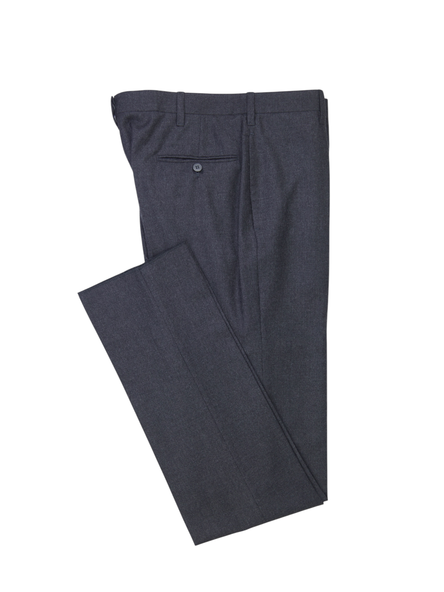 Cesare Attolini Charcoal Pure Cashmere Trousers