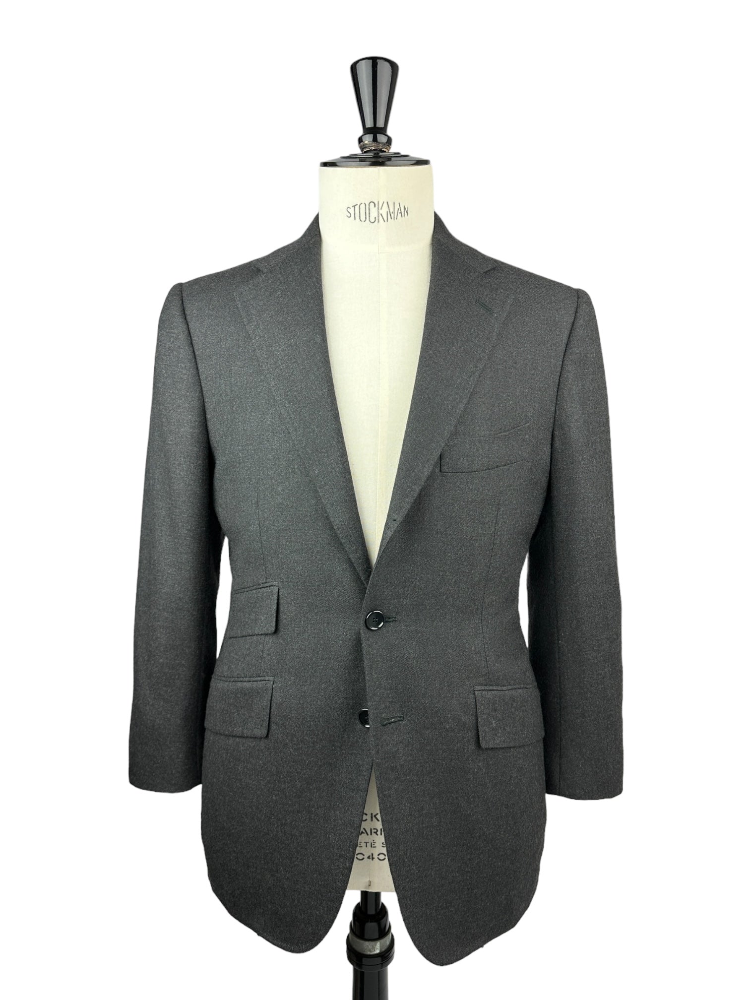 Cesare Attolini Grey Pure Cashmere Suit + Extra Trousers