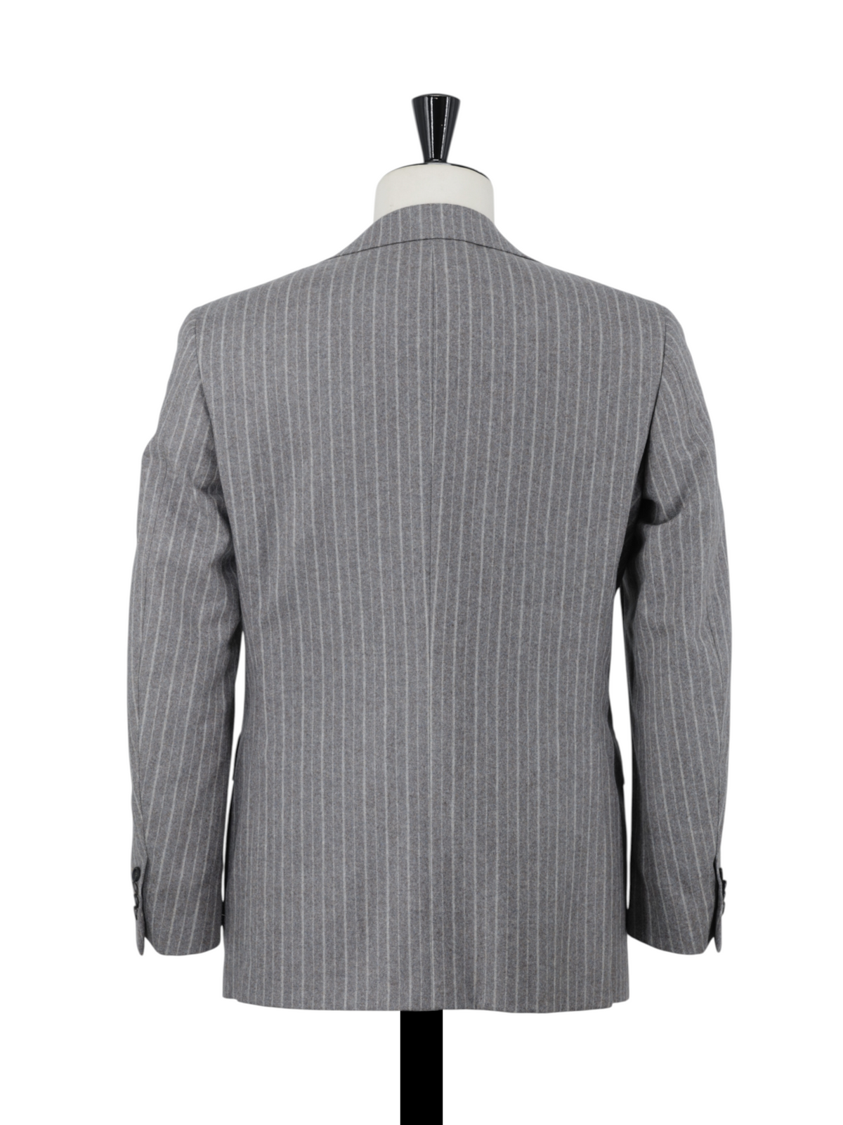 Canali Grey Classic Wool-Flannel Multi-Pinstripe Suit