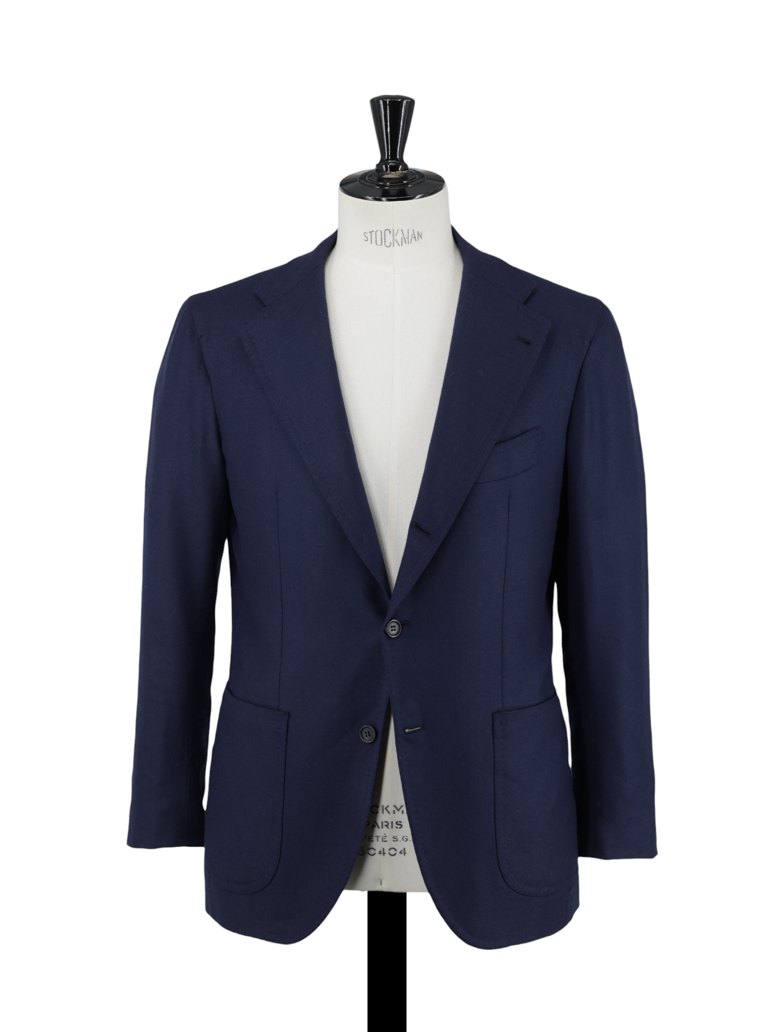 Orazio Luciano Navy Brushed-Wool Twill Jacket