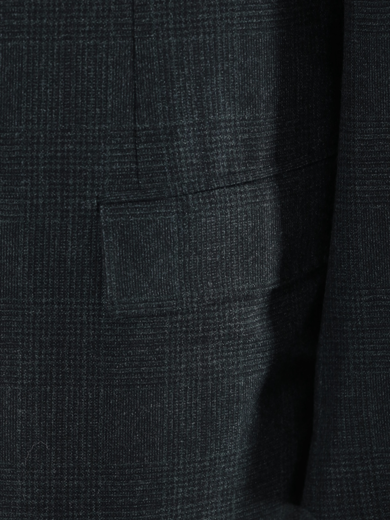 Cesare Attolini Forest Green Wool Double-Breasted Prince of Wales Jacket